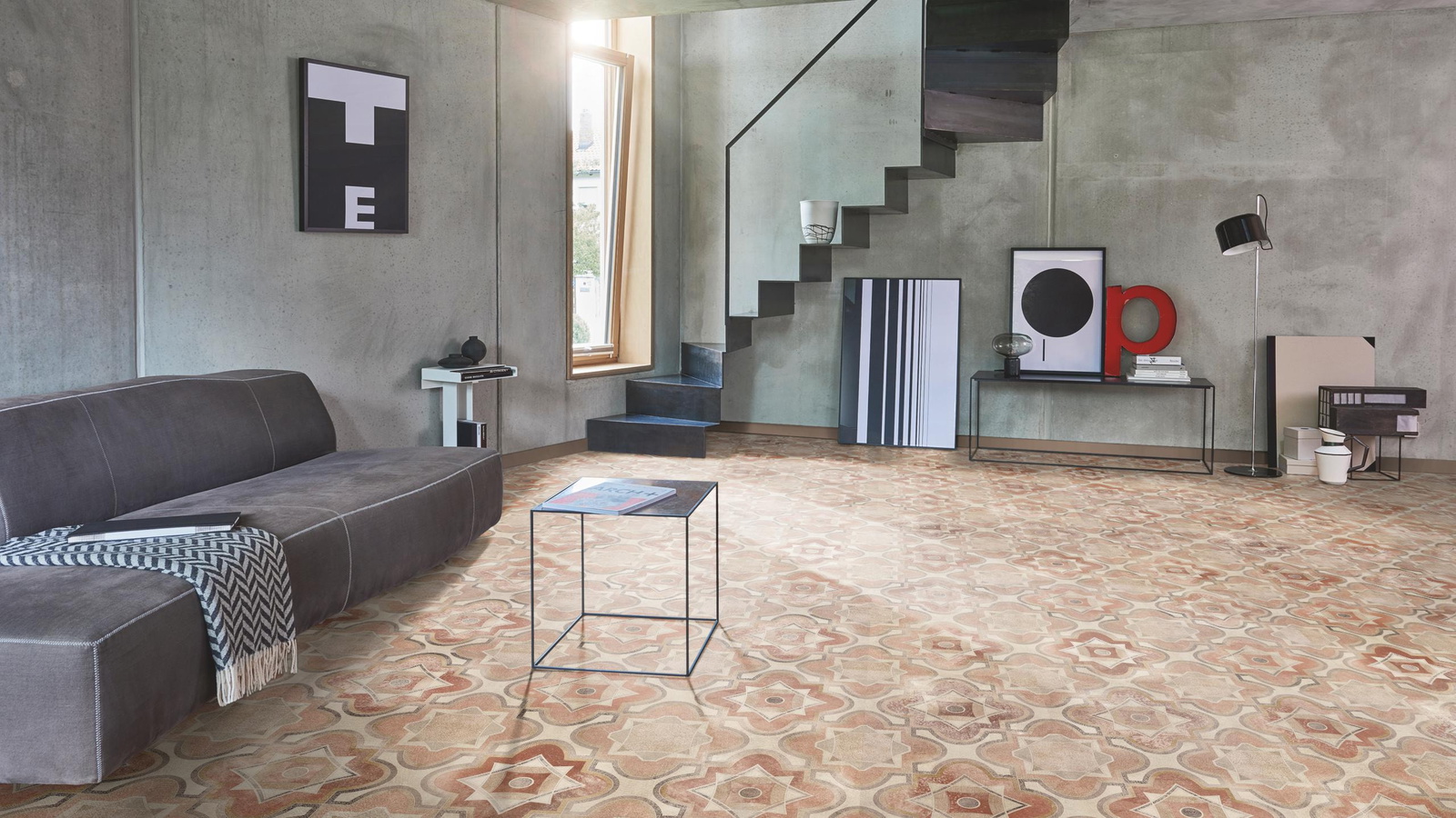 Milieubild Wohnzimmer im modernen Loft-Stil - Parador 1748676