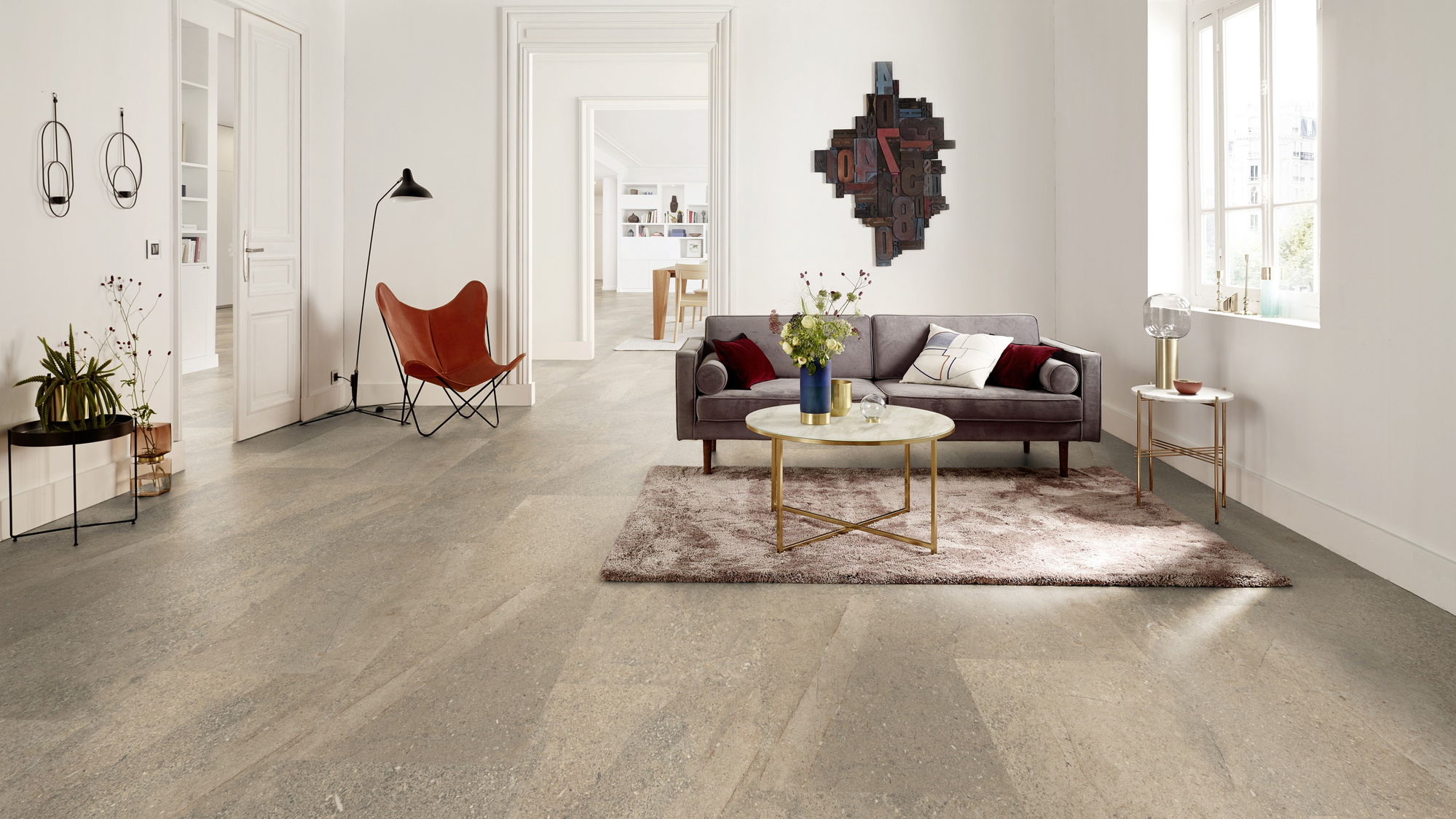 Milieubild Altbau-Wohnzimmer in Stadtwohnung - Tarkett 260008037
