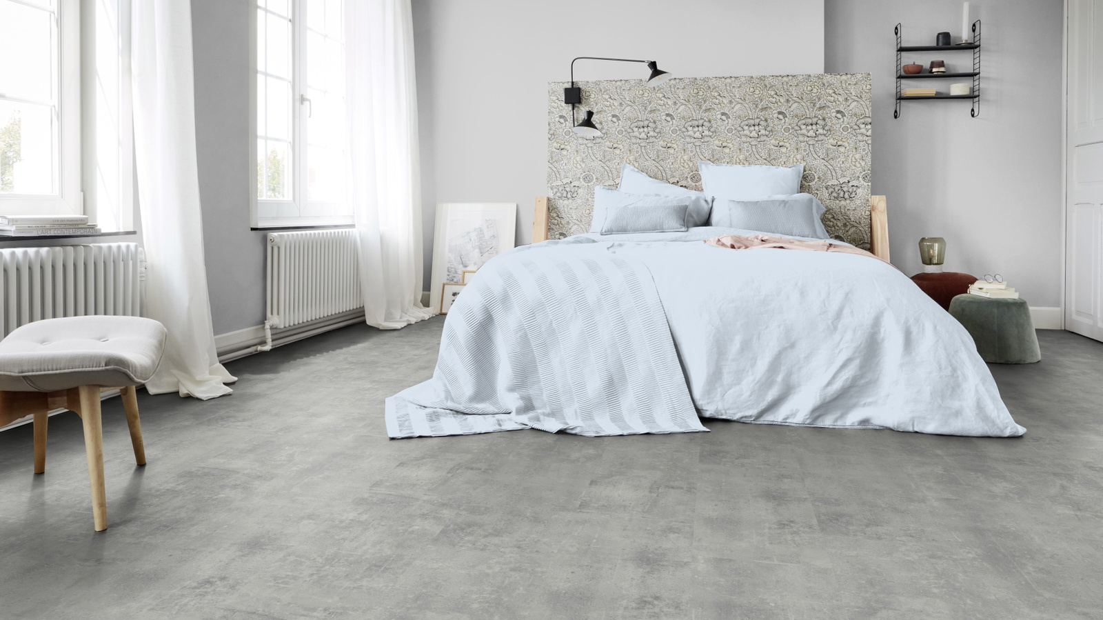Tarkett Rigid Klick-Designboden iD Evolution Rigid Home Patina Concrete Soft Grey