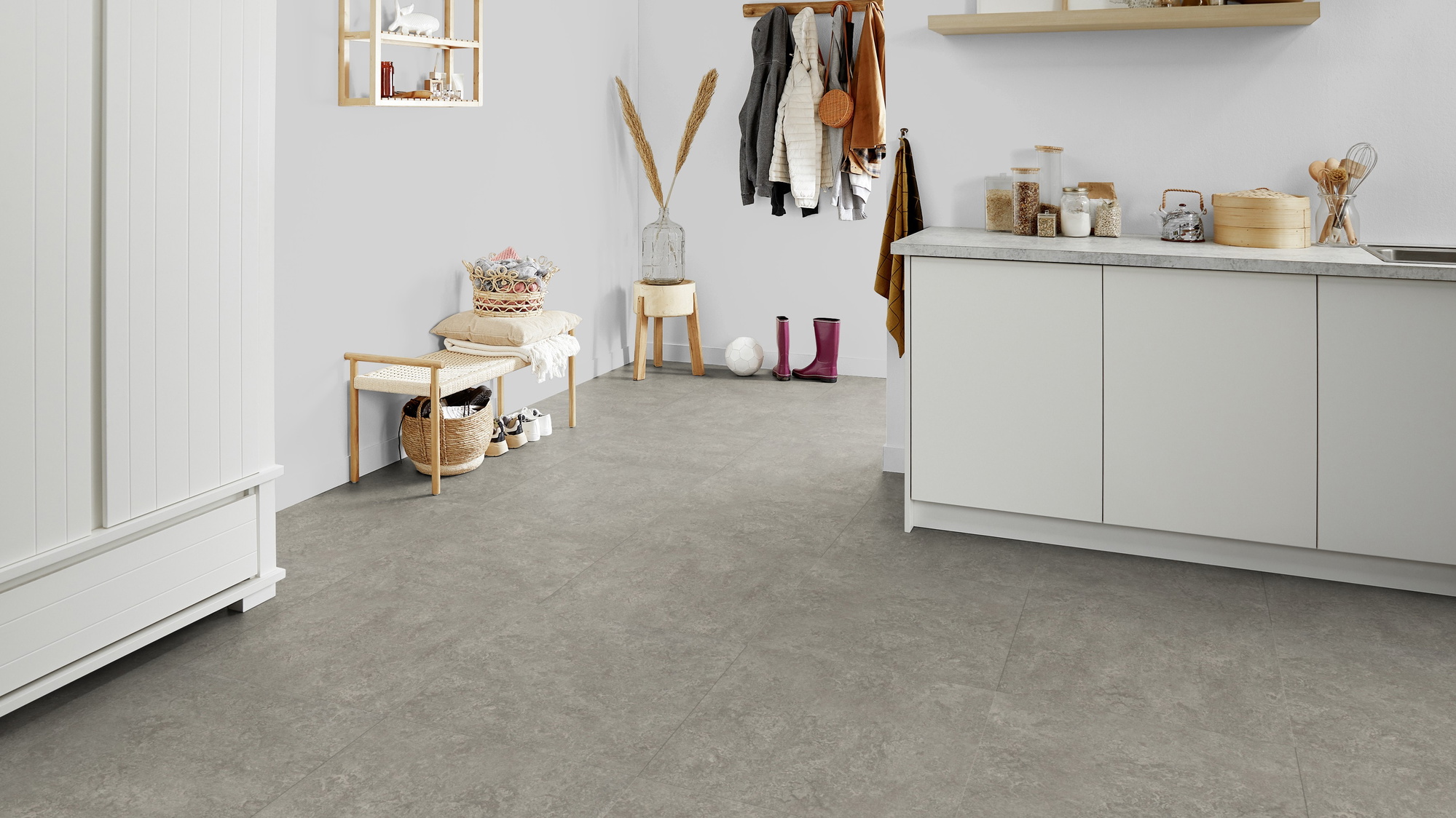 Forbo Flooring Linoleum Marmoleum Modular Neutral Serene Grey t3146 Forbo Flooring Linoleum Marmoleum Modular Neutral Serene Grey t3146