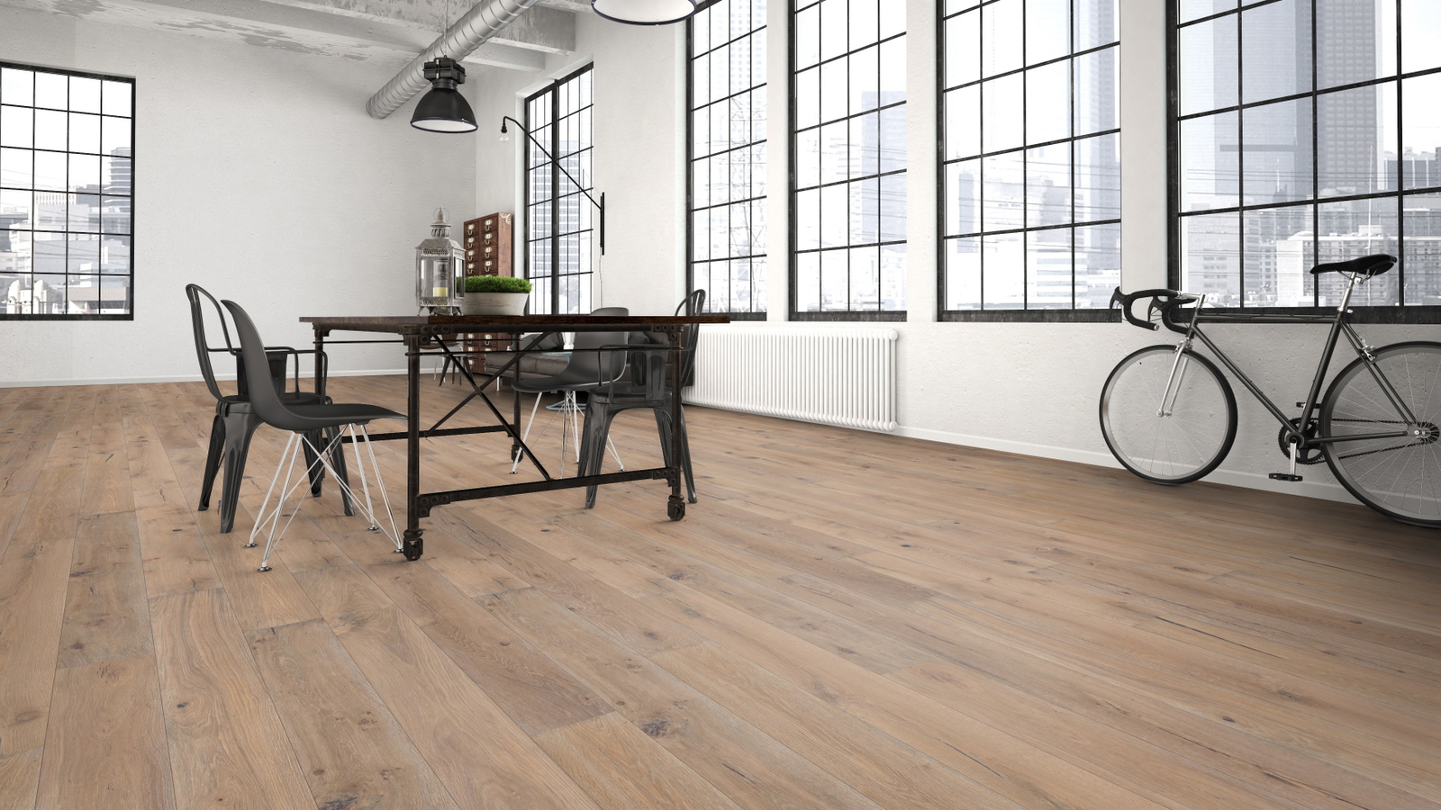 Milieubild Wohnzimmer im industriellen Stil - Bennett & Jones 1148011911