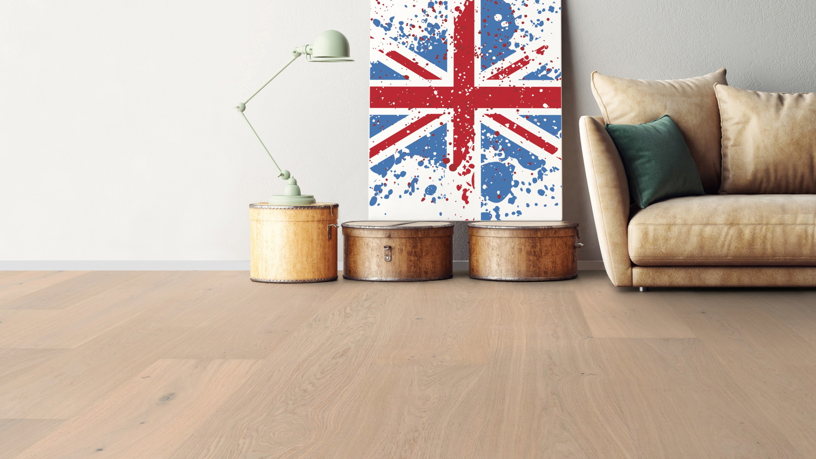 Bennett & Jones Parkett Grand Houses Oak No.36 Harewood 210 Tradition Gebürstete Struktur Natur-Geölt
