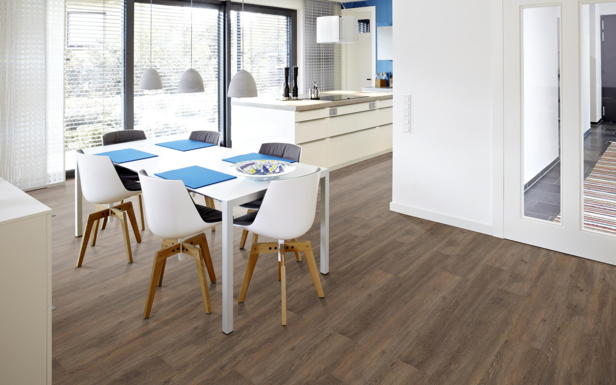 hebo Vinyl VINLOCK Hybrid Basic KANSAS Holzstruktur hebo Vinyl VINLOCK Hybrid Basic KANSAS Holzstruktur