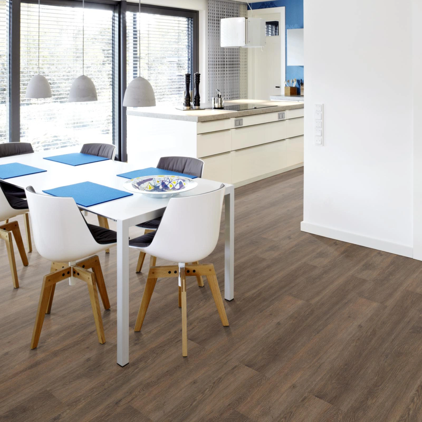 hebo Vinyl VINLOCK Hybrid Basic KANSAS Holzstruktur hebo Vinyl VINLOCK Hybrid Basic KANSAS Holzstruktur