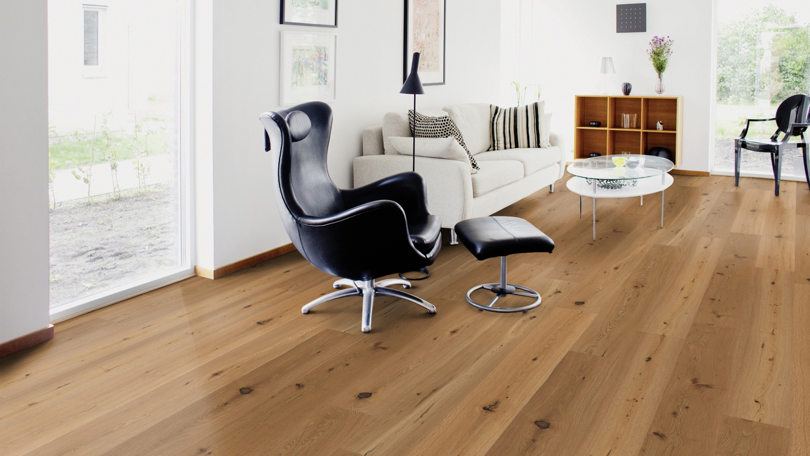 Wicanders Parkett Essential Riga RW04402B Extra Rustikal Gebürstete Struktur Natur-Geölt