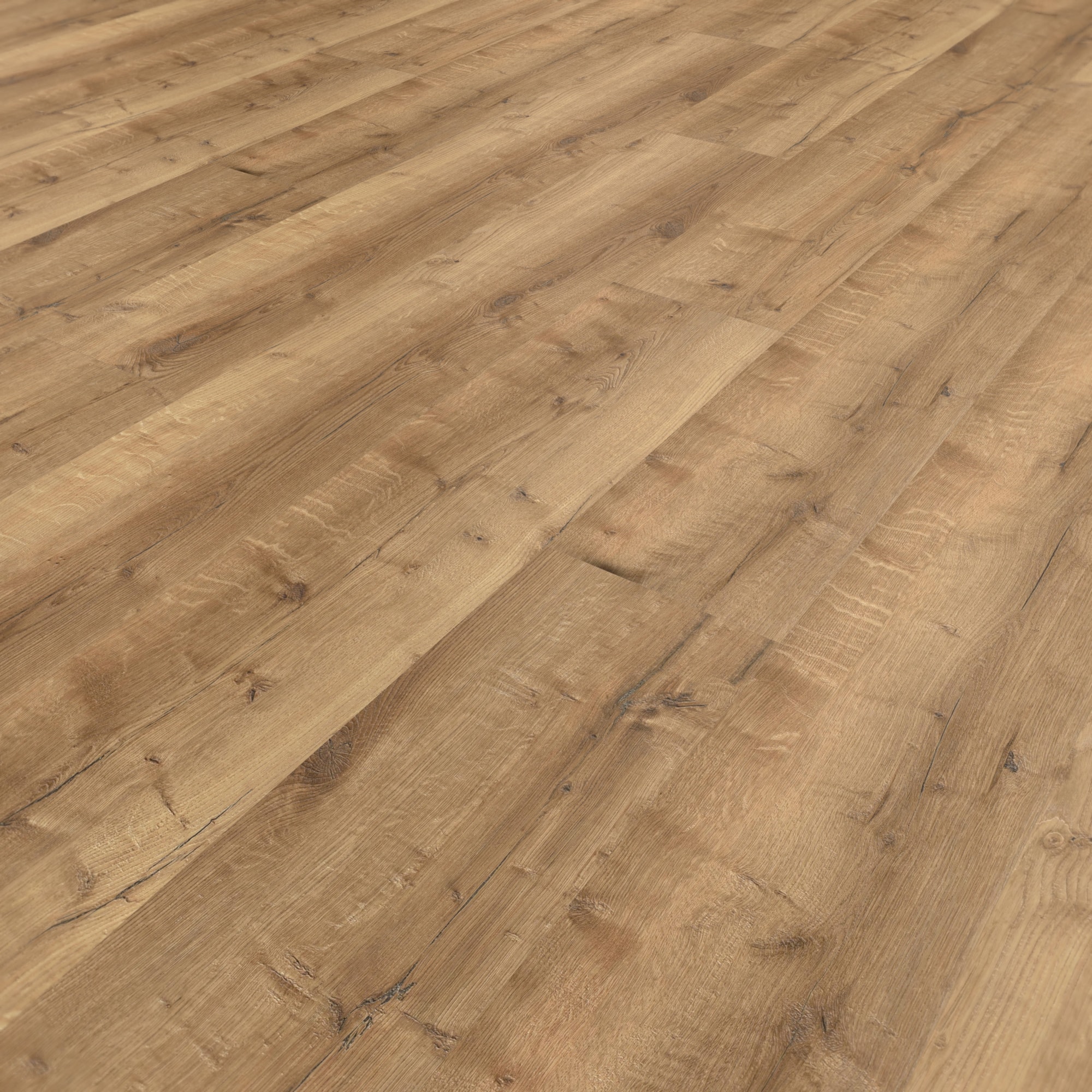 Perspektivische Ansicht - wineo Klebe-Vinyl wineo 400 wood XL Comfort Oak Mellow Perspektivische Ansicht - wineo DB129WXL
