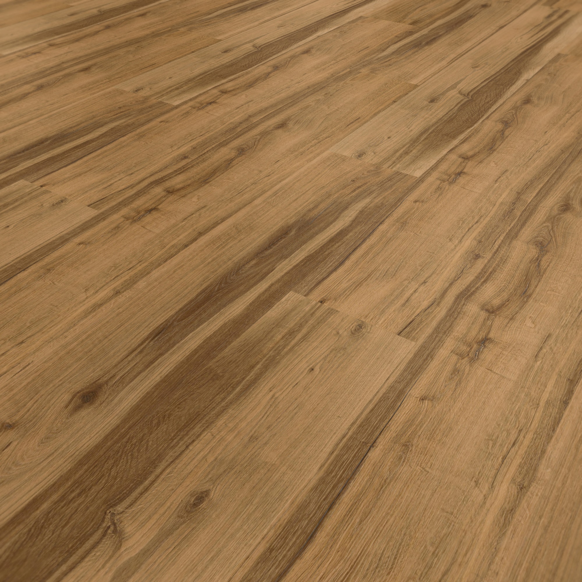 Perspektivische Ansicht - wineo Klebe-Vinyl wineo 400 wood XL Shadow Oak Brown Perspektivische Ansicht - wineo DB295WXL