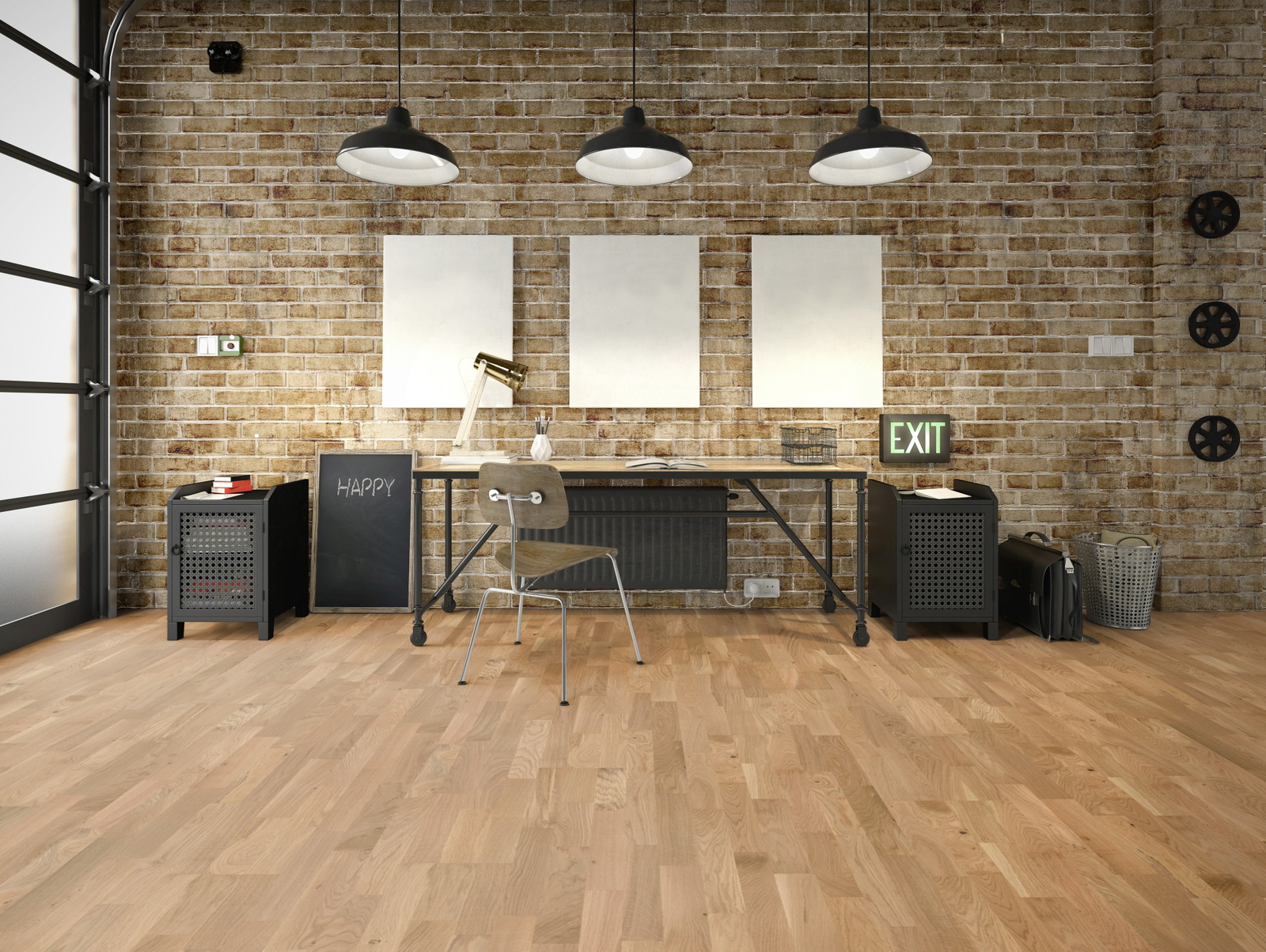 Milieubild Industrielles Wohnzimmer mit Arbeitsbereich - Friends by ter Hürne 1188312449
