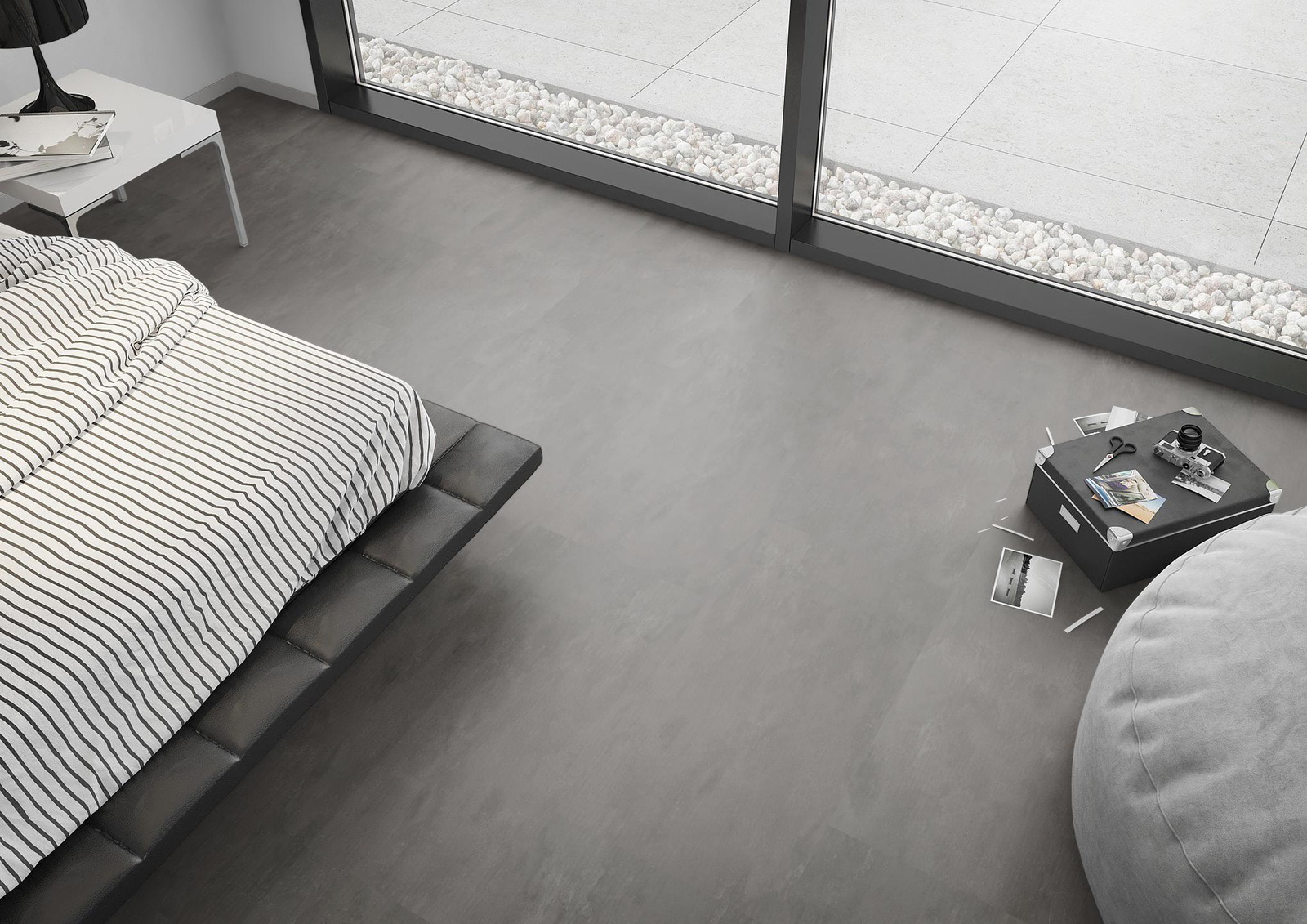 Milieubild Schlafzimmer mit Sitzkissen - nexflor NXF-51030-002