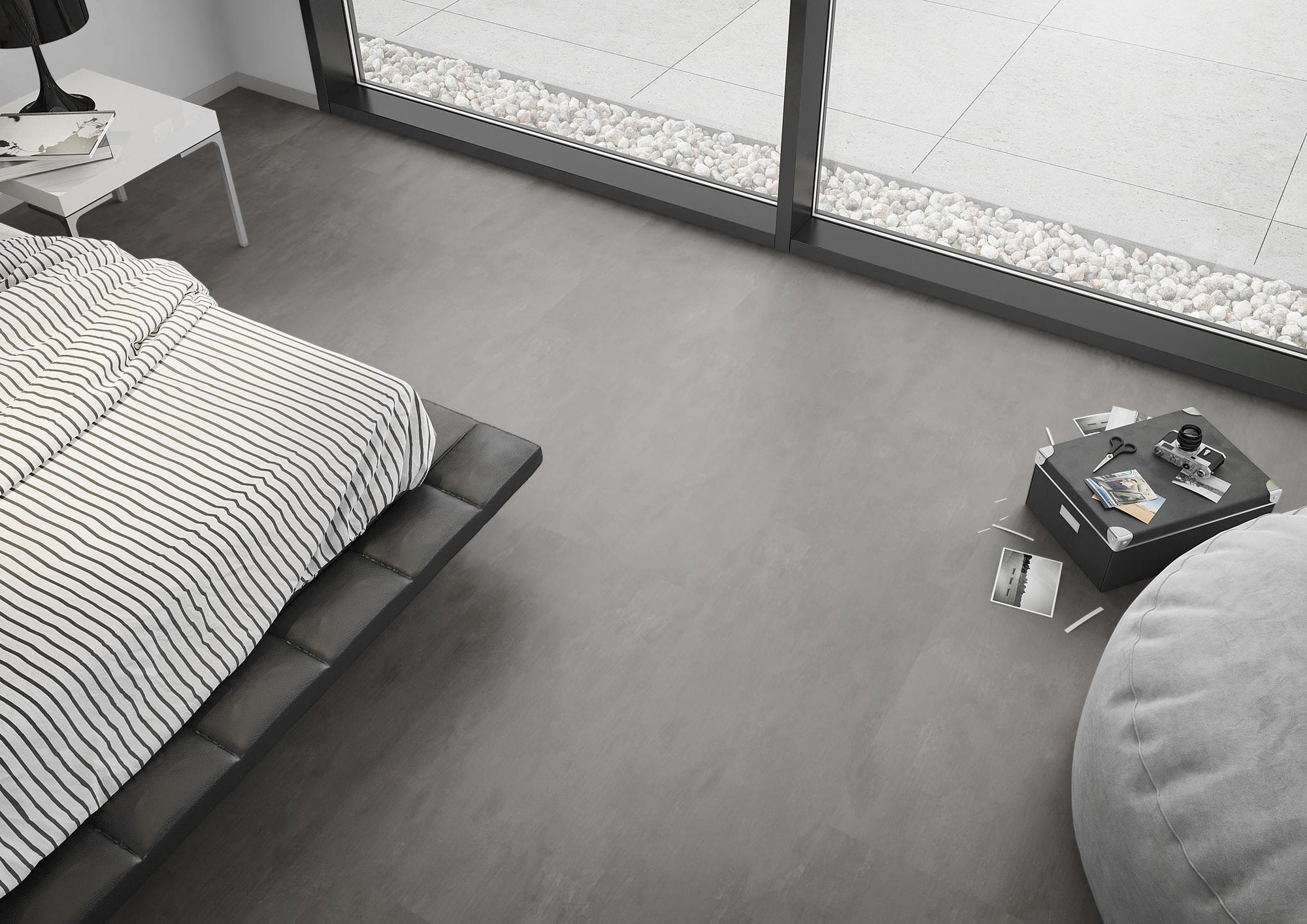 Milieubild Schlafzimmer mit Sitzkissen - nexflor NXF-51030-002