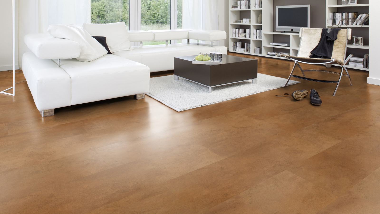 Milieubild Modernes Wohnzimmer mit Wohnlandschaft - Wicanders Wise 80003903