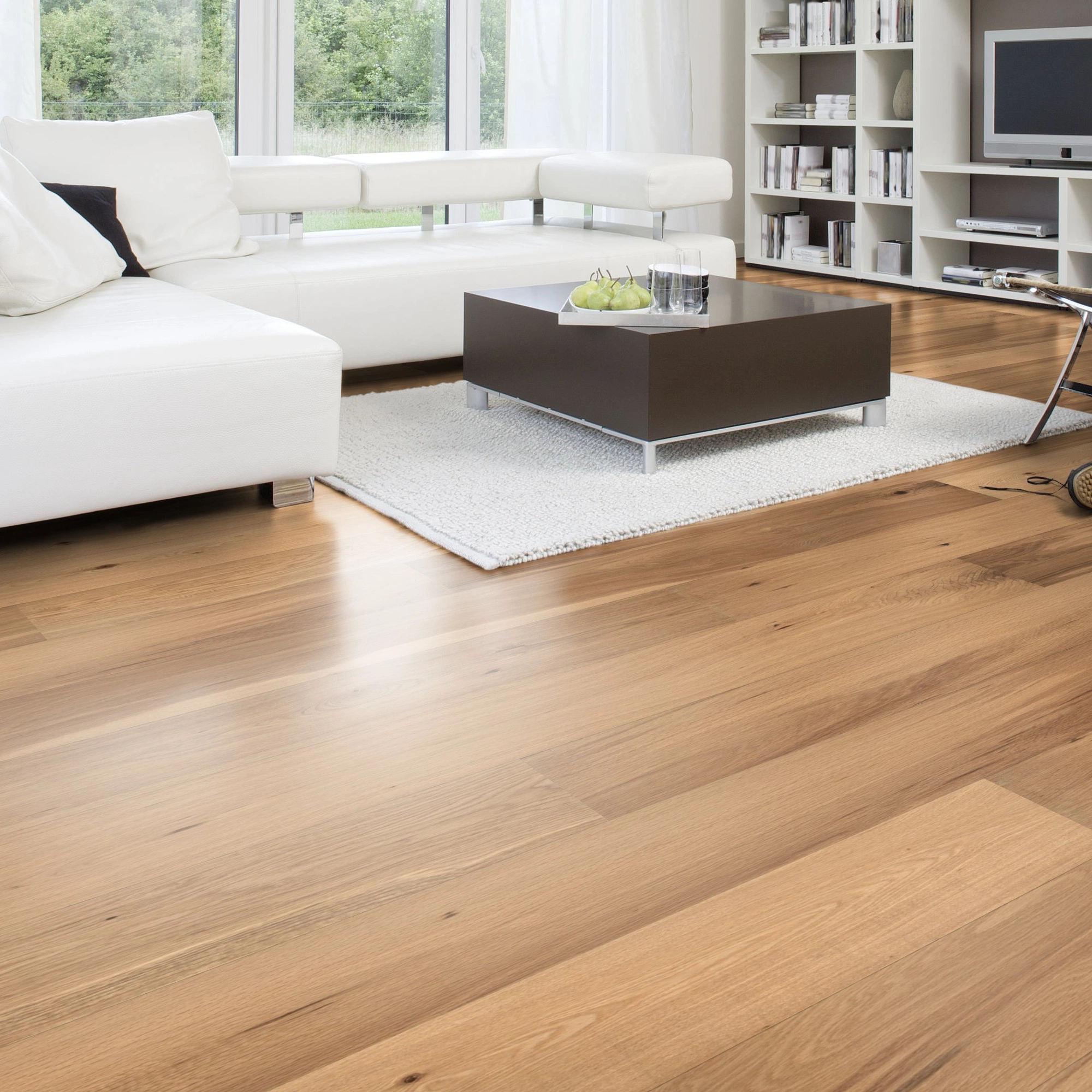 Milieubild Modernes Wohnzimmer mit Wohnlandschaft - Wicanders Wise Parkett Manor House Abington Milieubild Modernes Wohnzimmer mit Wohnlandschaft - Wicanders Wise 82000104