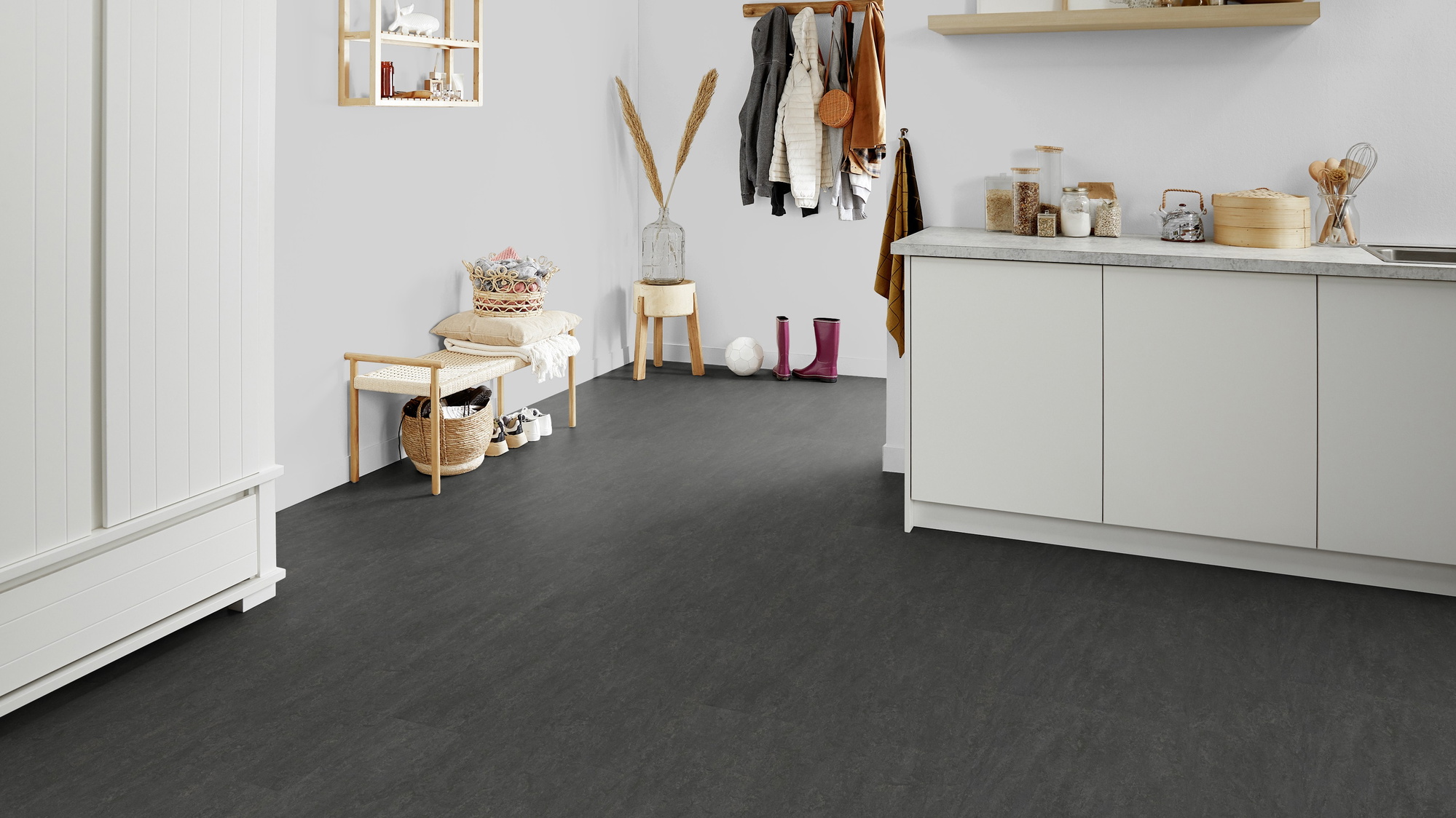 Forbo Flooring Linoleum Marmoleum Modular Neutral Volcanic Ash t3872 Forbo Flooring Linoleum Marmoleum Modular Neutral Volcanic Ash t3872