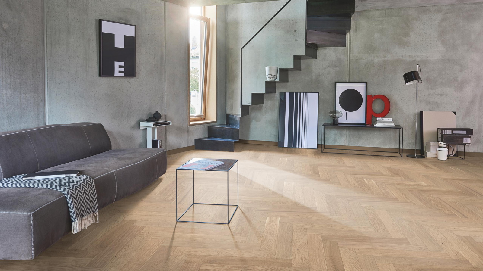 Milieubild Wohnzimmer im modernen Loft-Stil - Parador 1601580