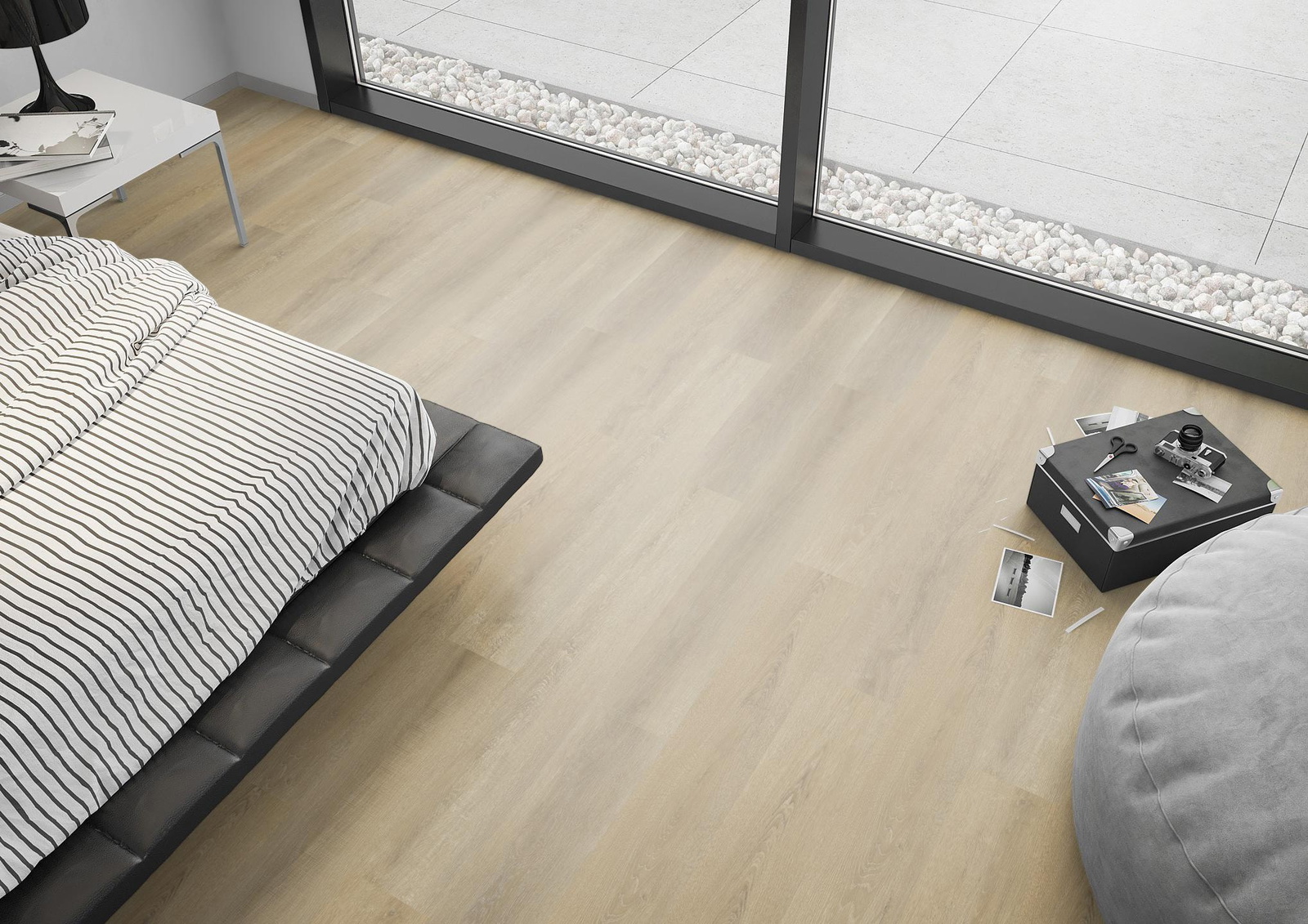 Milieubild Schlafzimmer mit Sitzkissen - nexflor NXF-60030-015