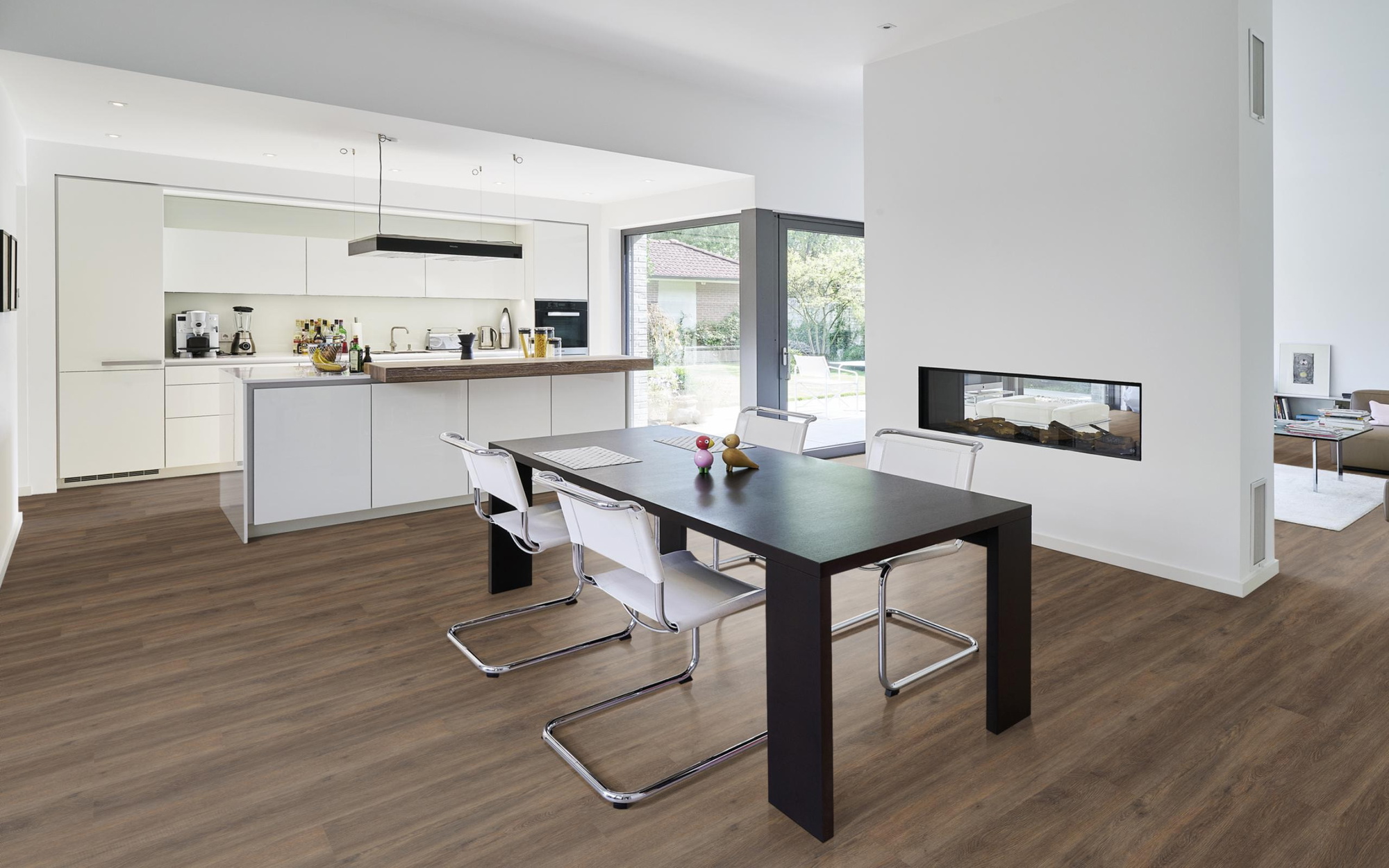 hebo Vinyl VINLOCK Hybrid Basic KANSAS Holzstruktur hebo Vinyl VINLOCK Hybrid Basic KANSAS Holzstruktur