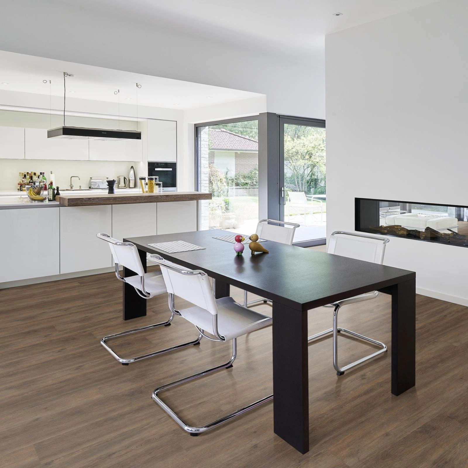 hebo Vinyl VINLOCK Hybrid Basic KANSAS Holzstruktur hebo Vinyl VINLOCK Hybrid Basic KANSAS Holzstruktur