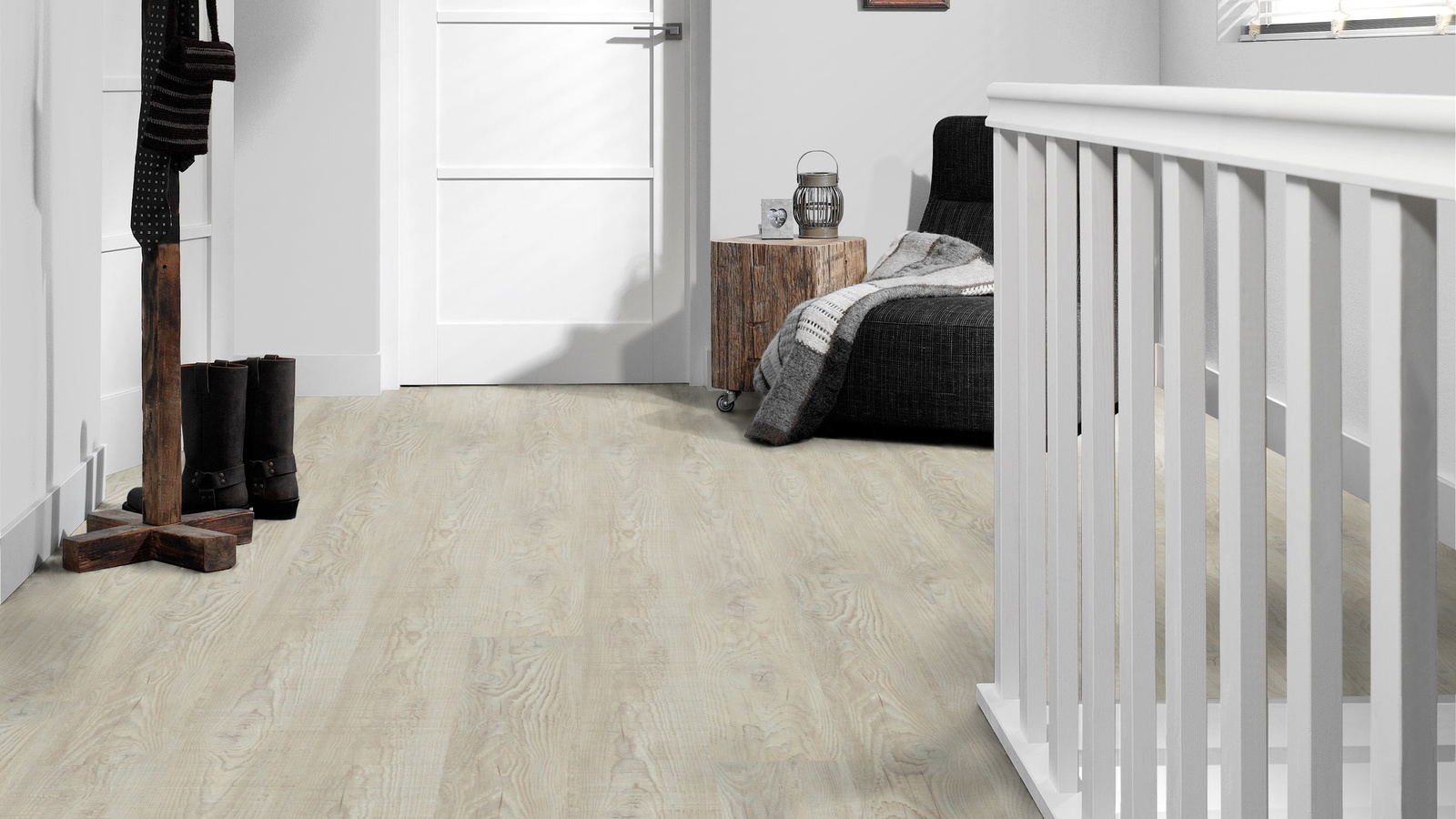 Milieubild Flur mit Treppenlauf - Forbo Flooring 217633
