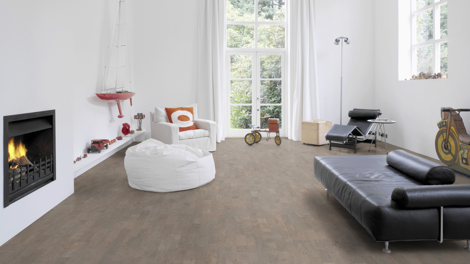 Milieubild Altbau-Wohnzimmer mit Kamin - Wicanders Wise 80001652