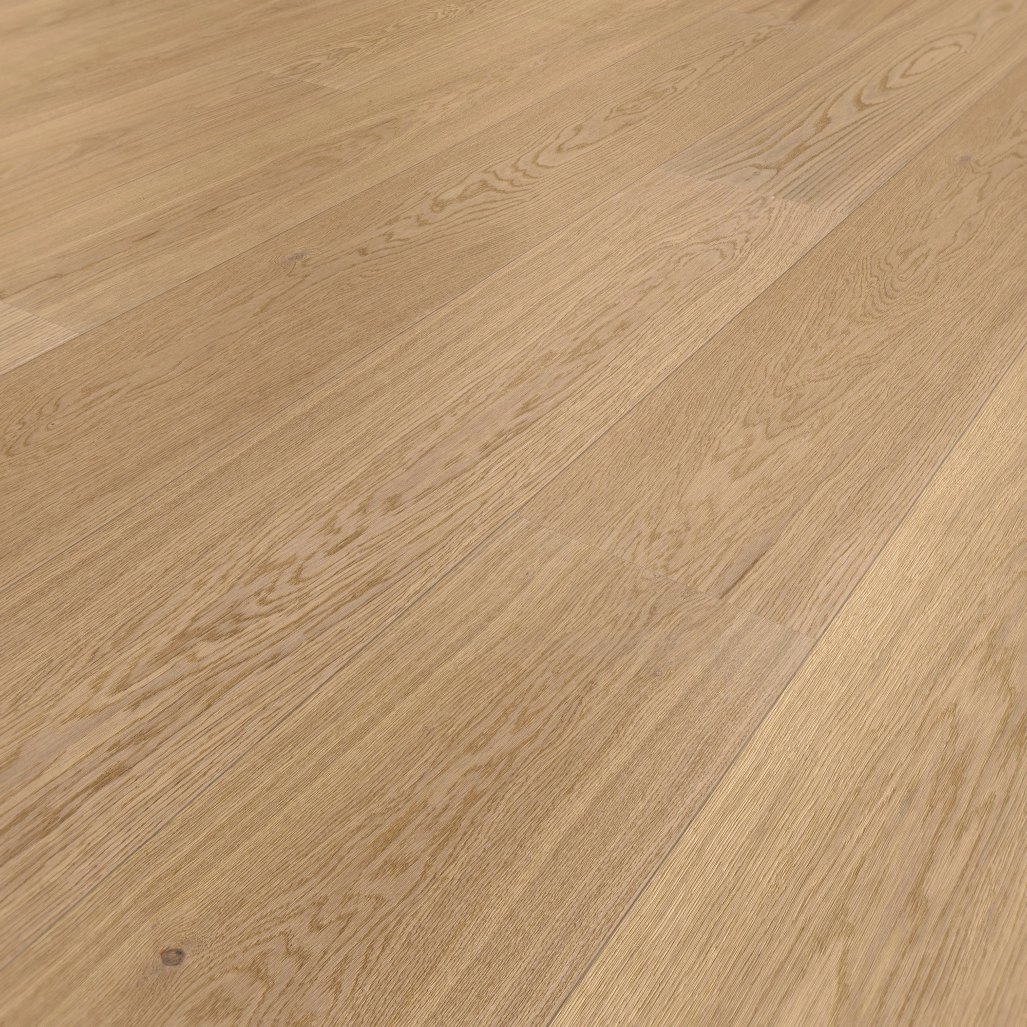 Perspektivische Ansicht - MEISTER Holzboden HD 400 Lindura Eiche natur pure Perspektivische Ansicht - MEISTER 500213-2600320-08906