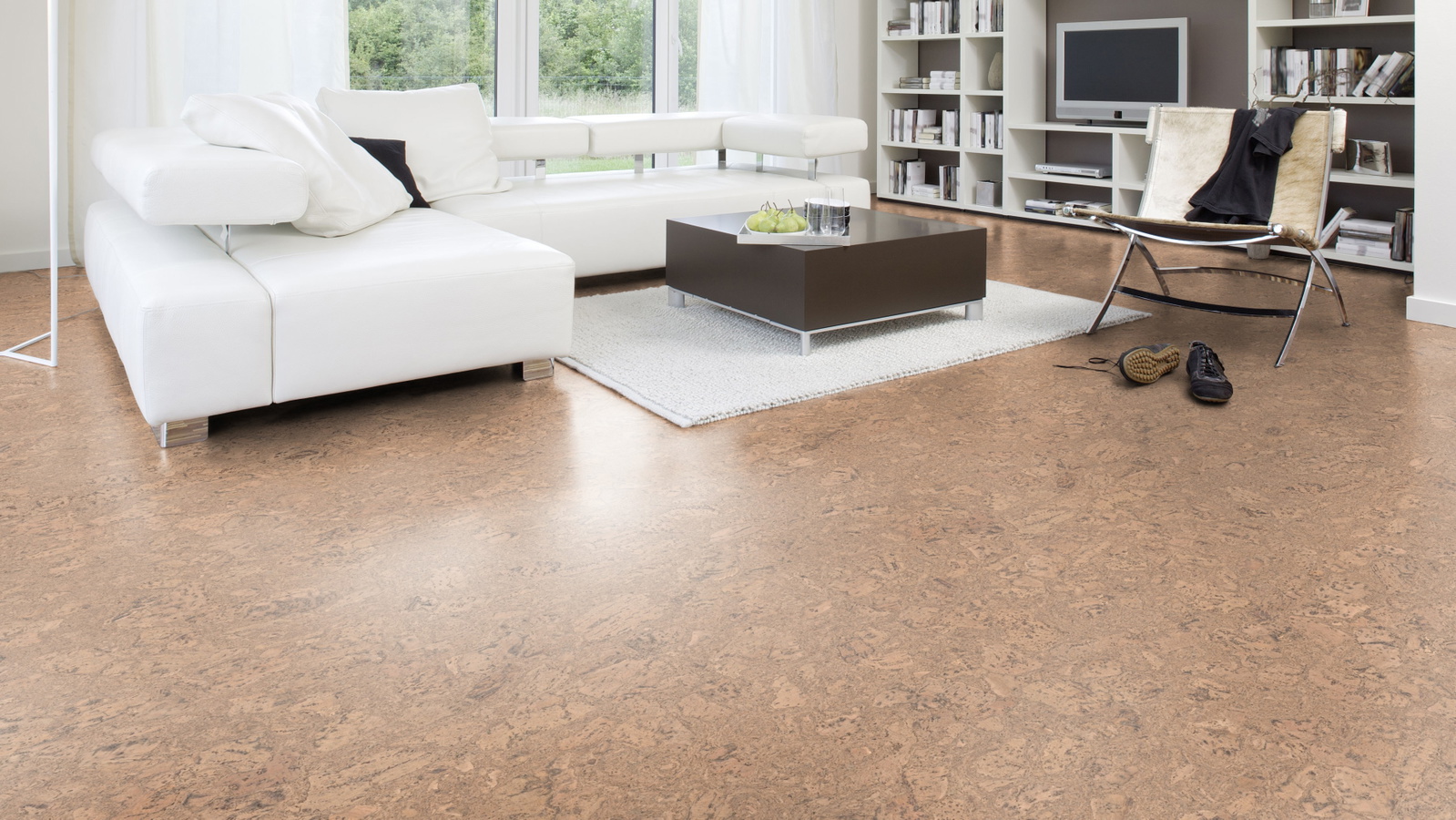 Milieubild Modernes Wohnzimmer mit Wohnlandschaft - Wicanders Wise 80002263