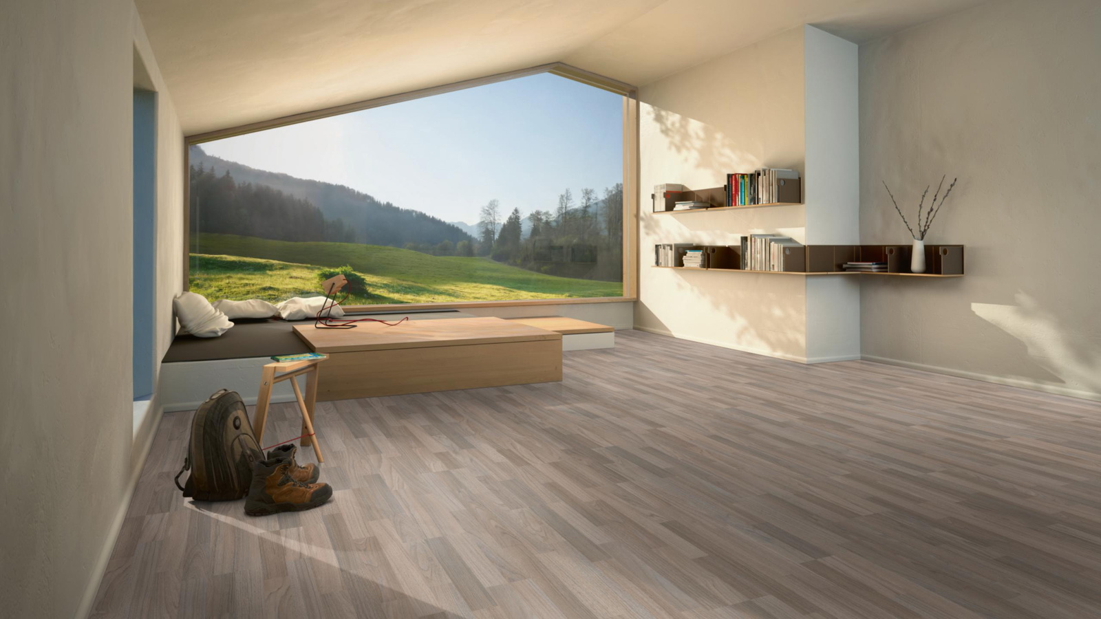 Milieubild Moderne Hütte mit Blick in die Natur - Parador 1426506