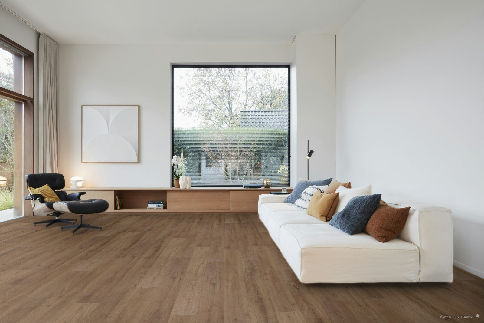 Milieubild Großräumiges Wohnzimmer mit Couch - BerryAlloc 60002222