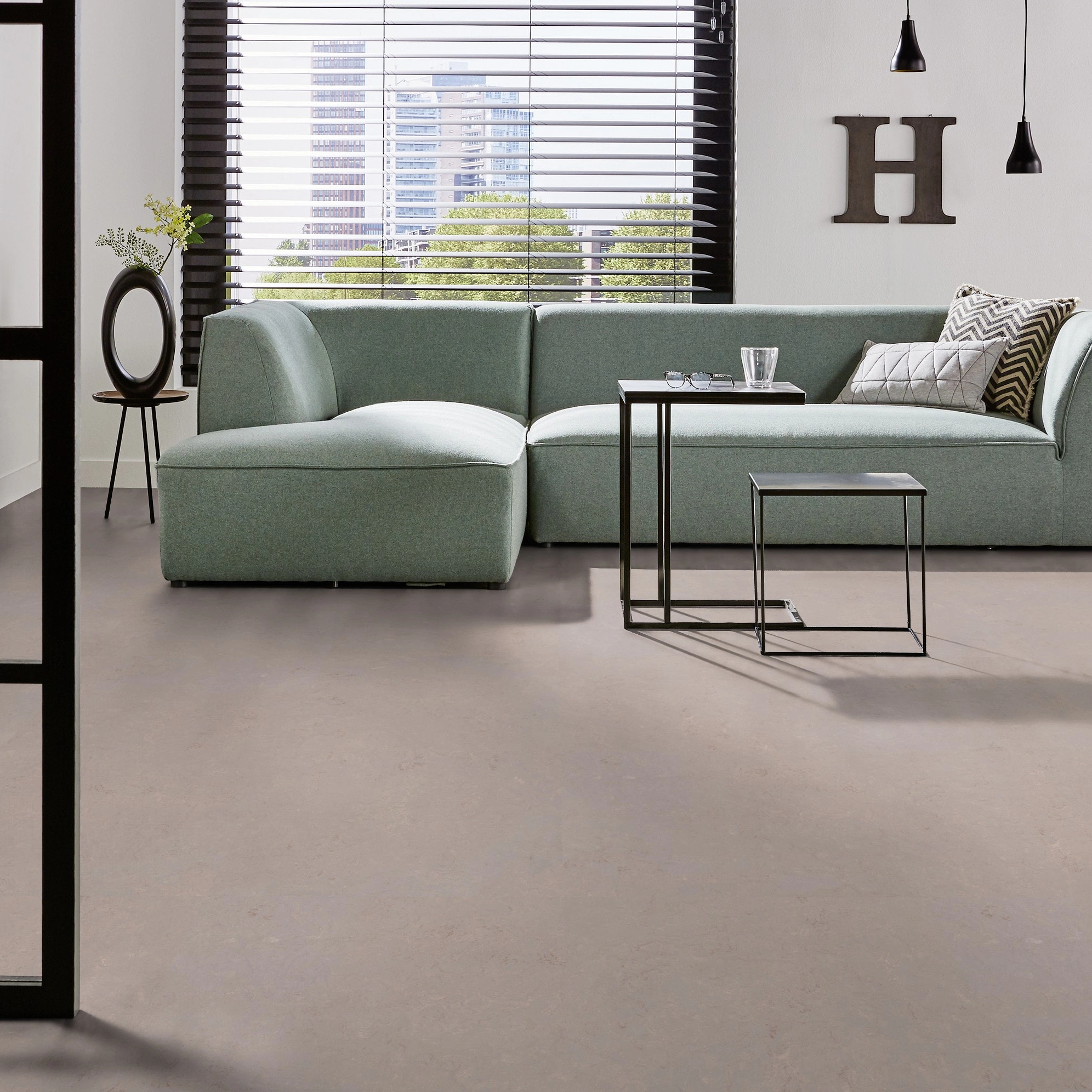 Forbo Flooring Linoleum Marmoleum Modular Neutral Moon Rock t3717 Forbo Flooring Linoleum Marmoleum Modular Neutral Moon Rock t3717