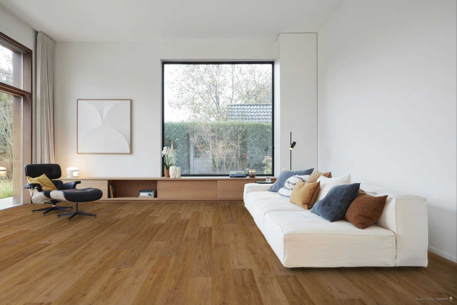Milieubild Großräumiges Wohnzimmer mit Couch - BerryAlloc 60002256