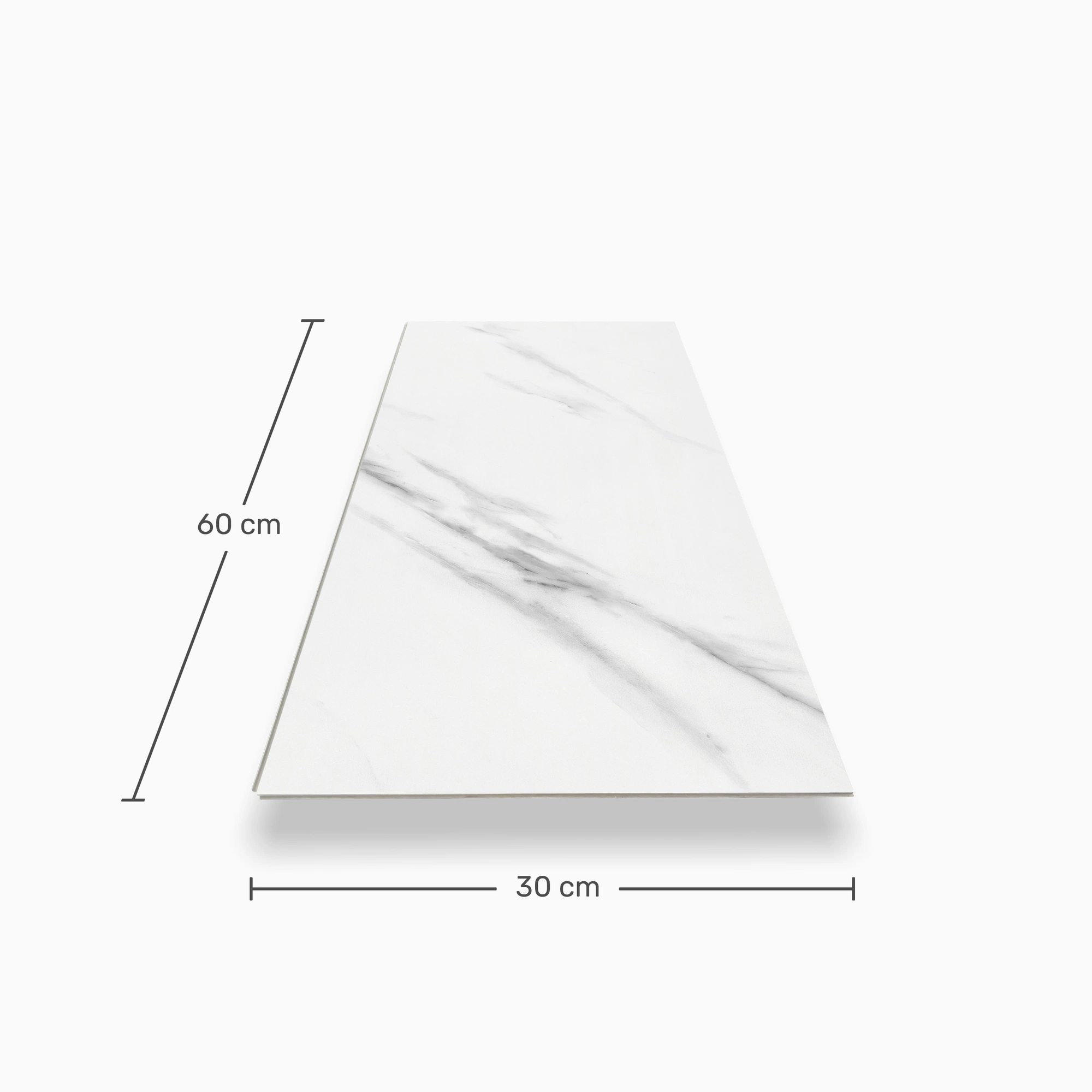 nexwall SPC Wandverkleidung Remura Bianco Marble 60cm nexwall SPC Wandverkleidung Remura Bianco Marble 60cm