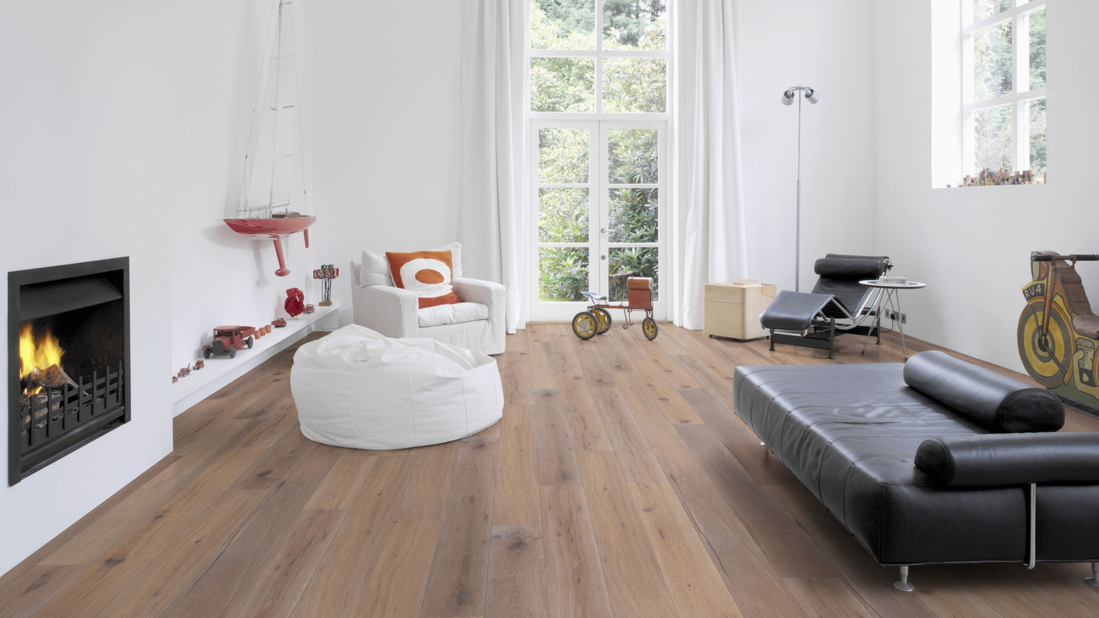Wicanders Parkett Victoria Steel RW04255 Natur Holzstruktur Natur-Geölt Weiß
