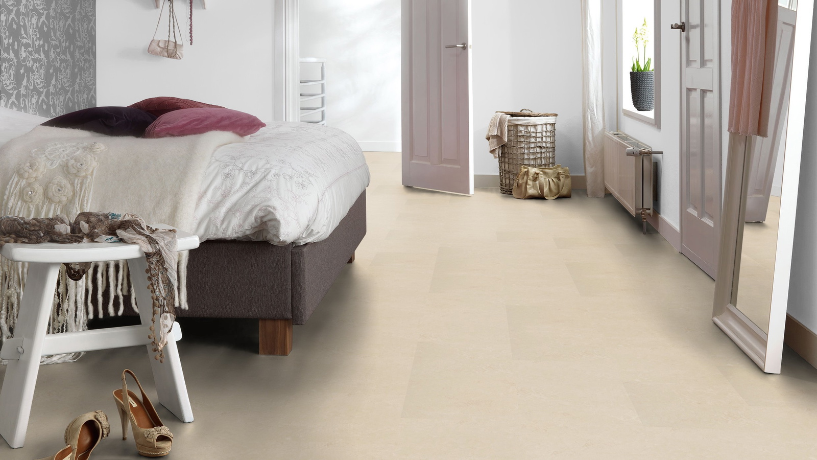 Forbo Flooring Linoleum Marmoleum Click Cloudy Sand 333711