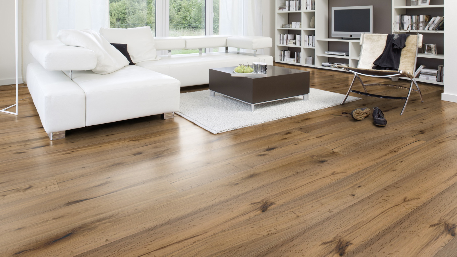 Wicanders Parkett Essential Basel RW04401A Extra Rustikal Gebürstete Struktur Natur-Geölt