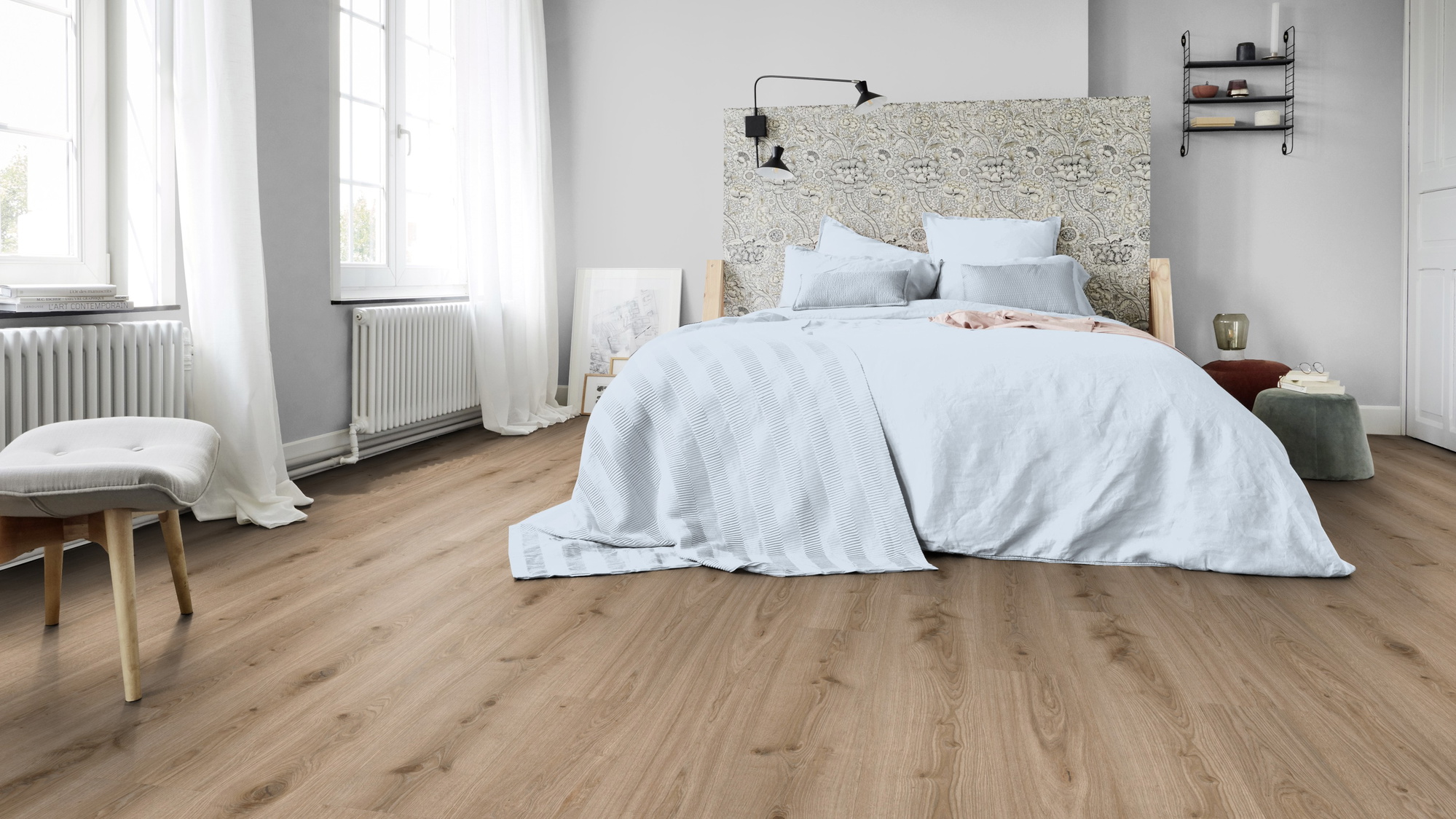 Milieubild Schlafzimmer in Stadtwohnung - Tarkett 260053006