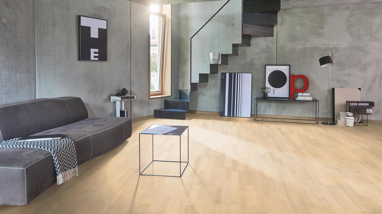 Milieubild Wohnzimmer im modernen Loft-Stil - Parador 1518122