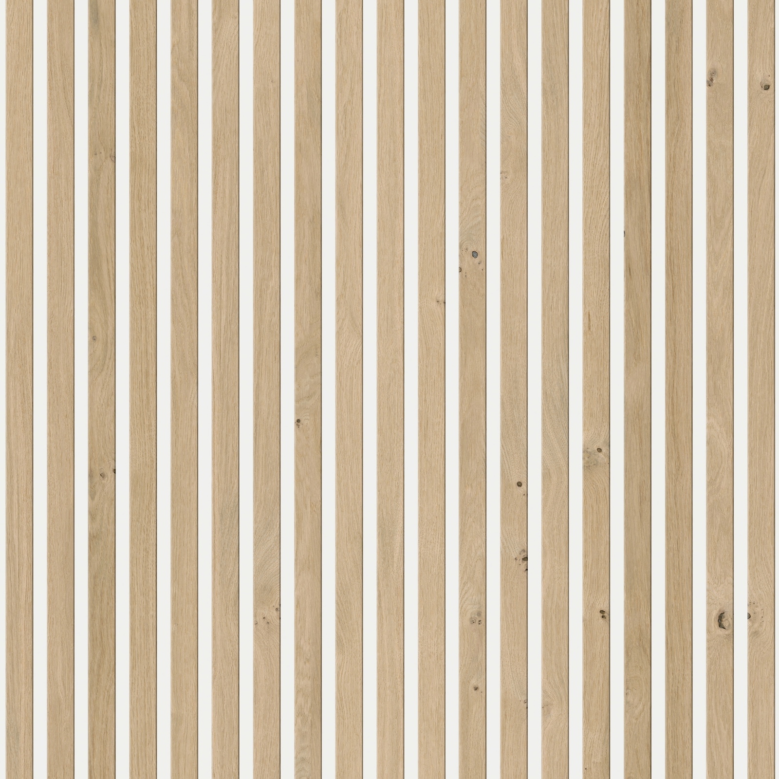 ter Hürne Dekorpaneel UniqueDesign Linear Edition Eiche sand - kristallweiß 400 Matt-Lackiert 2.600mm
