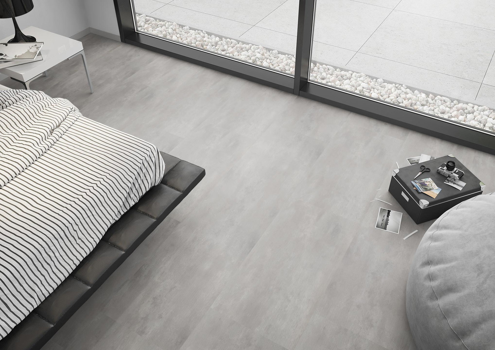 Milieubild Schlafzimmer mit Sitzkissen - nexflor NXF-51030-001