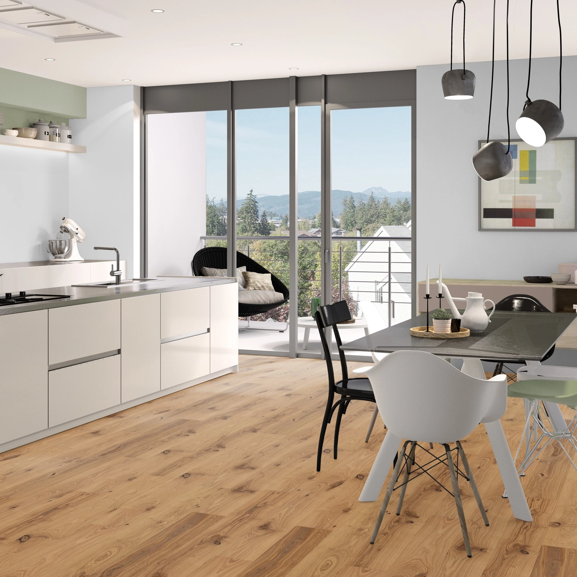 Admonter Parkett FLOORs Eiche stone basic Gebürstete Struktur Natur-Geölt Admonter Parkett FLOORs Eiche stone basic Gebürstete Struktur Natur-Geölt