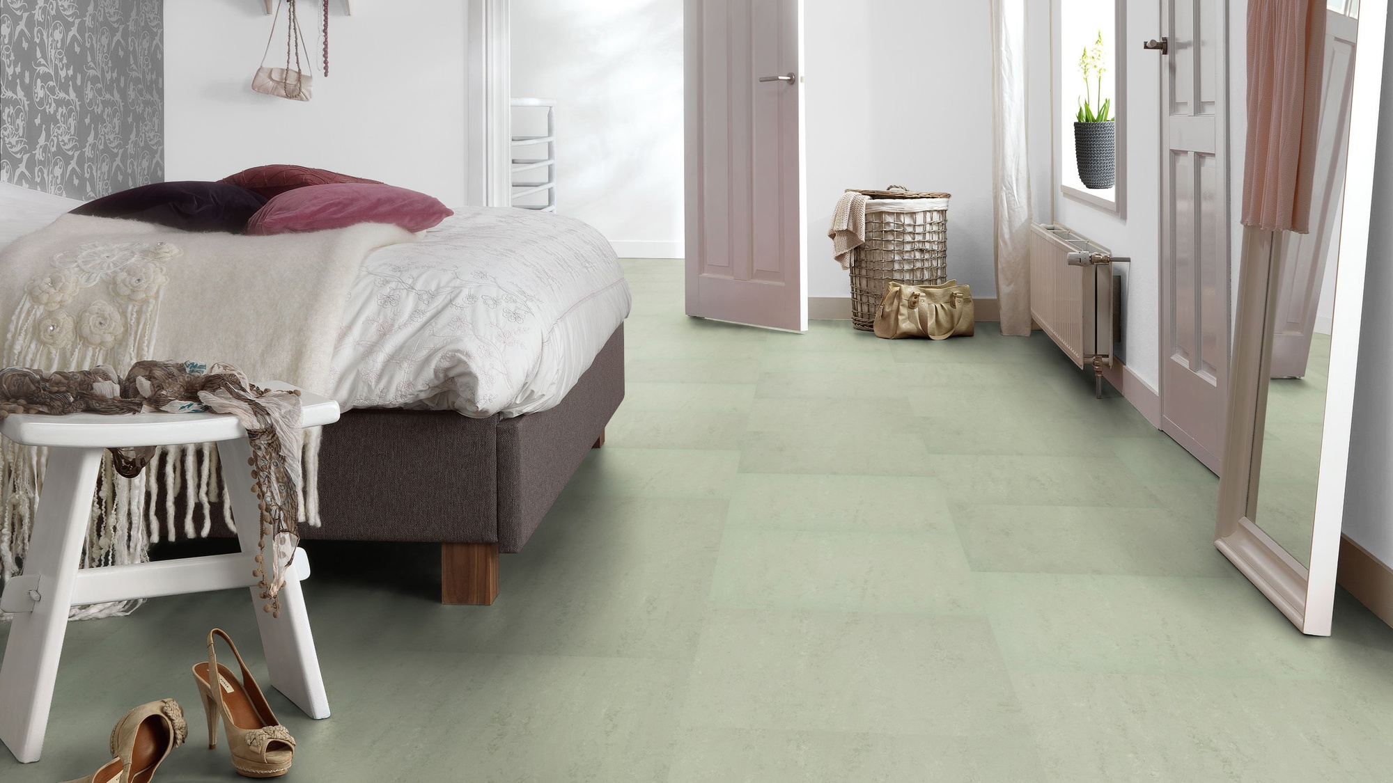 Forbo Flooring Linoleum Marmoleum Modular Accent Fresh Thyme t3769 Forbo Flooring Linoleum Marmoleum Modular Accent Fresh Thyme t3769
