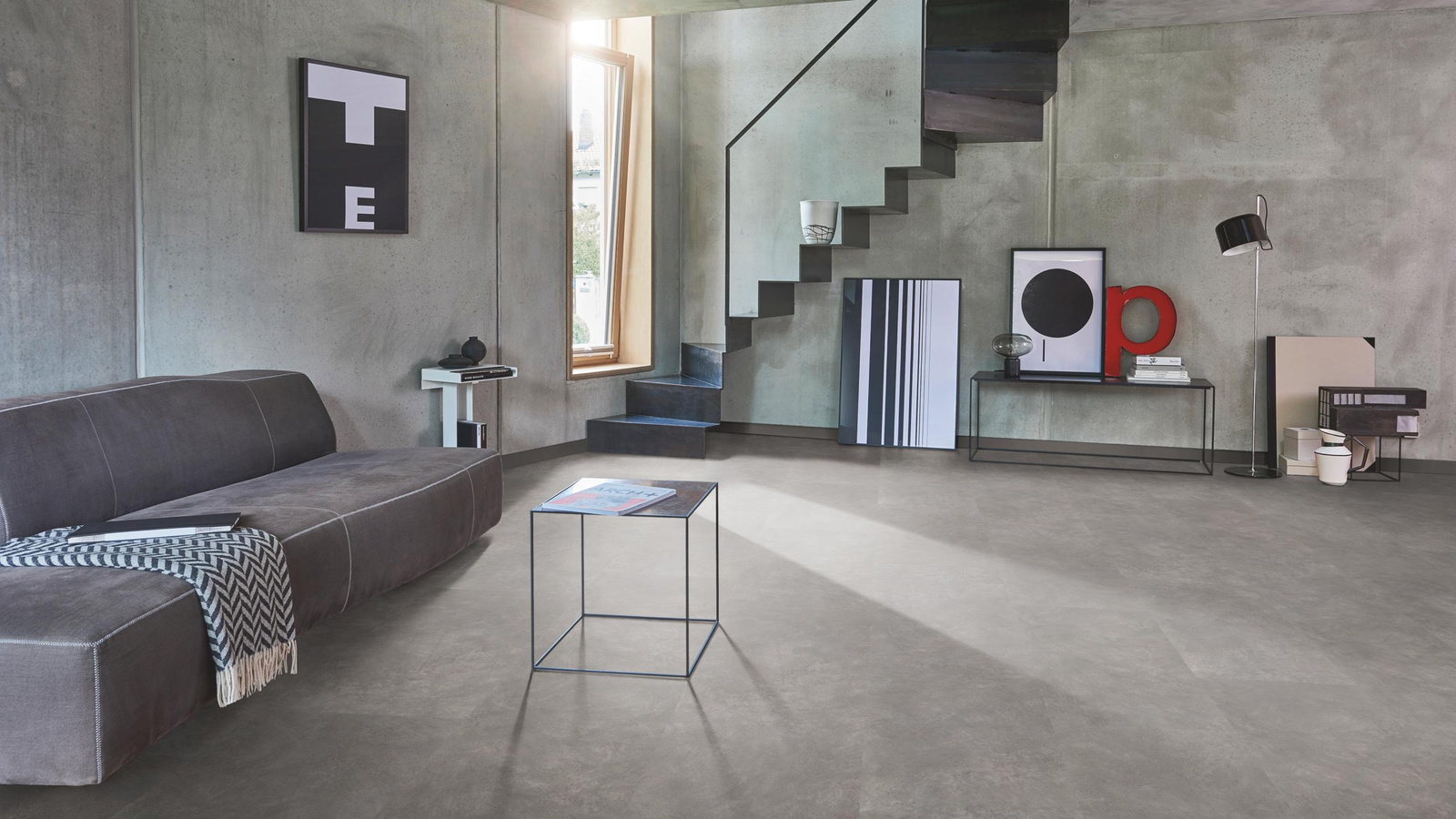 Milieubild Wohnzimmer im modernen Loft-Stil - Parador 1743596