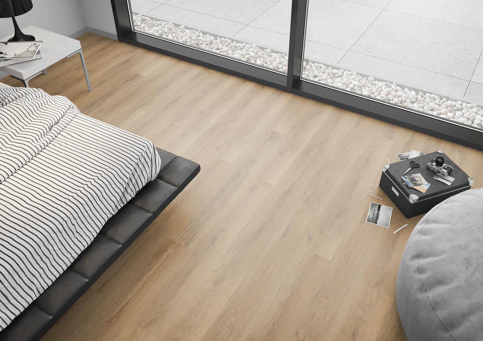 Milieubild Schlafzimmer mit Sitzkissen - nexflor NXF-60030-018
