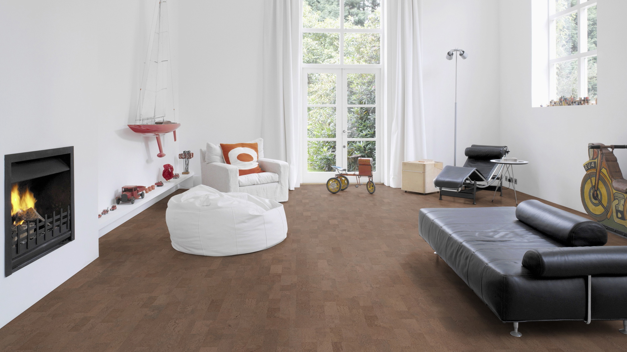 Milieubild Altbau-Wohnzimmer mit Kamin - Wicanders Wise 80001657