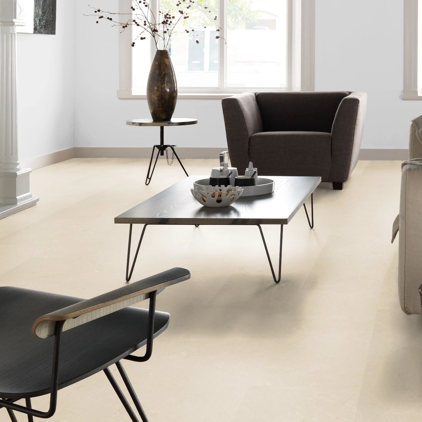 Forbo Flooring Linoleum Marmoleum Click Cloudy Sand 333711 Forbo Flooring Linoleum Marmoleum Click Cloudy Sand 333711