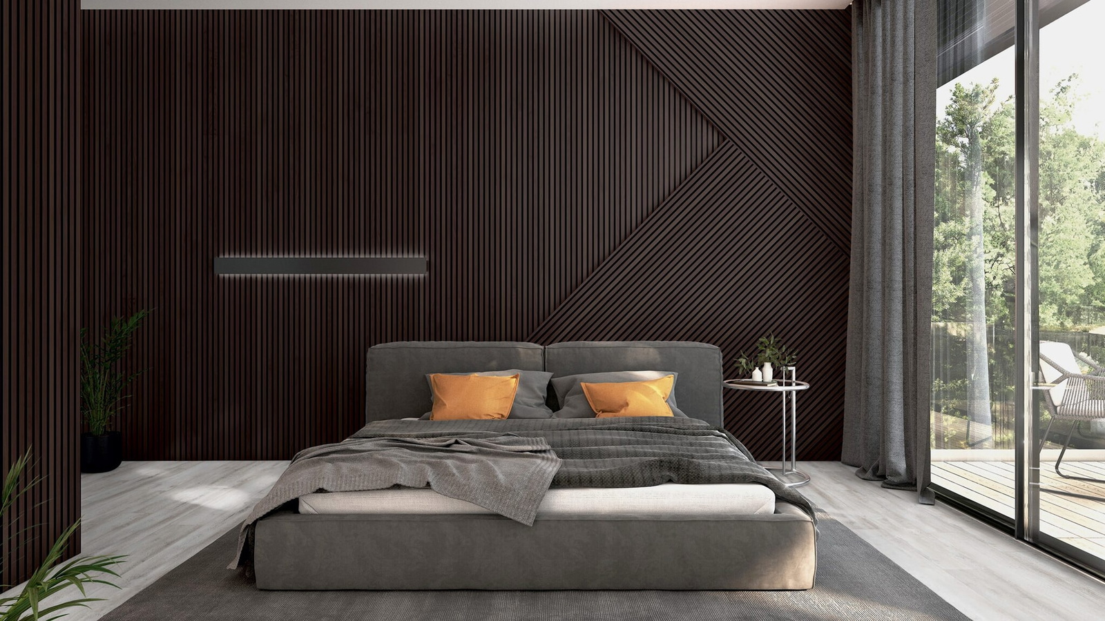 ter Hürne Akustikpaneel SilentDesign 1-Side Collection Eiche Elbe Natur-Geölt 3.000mm