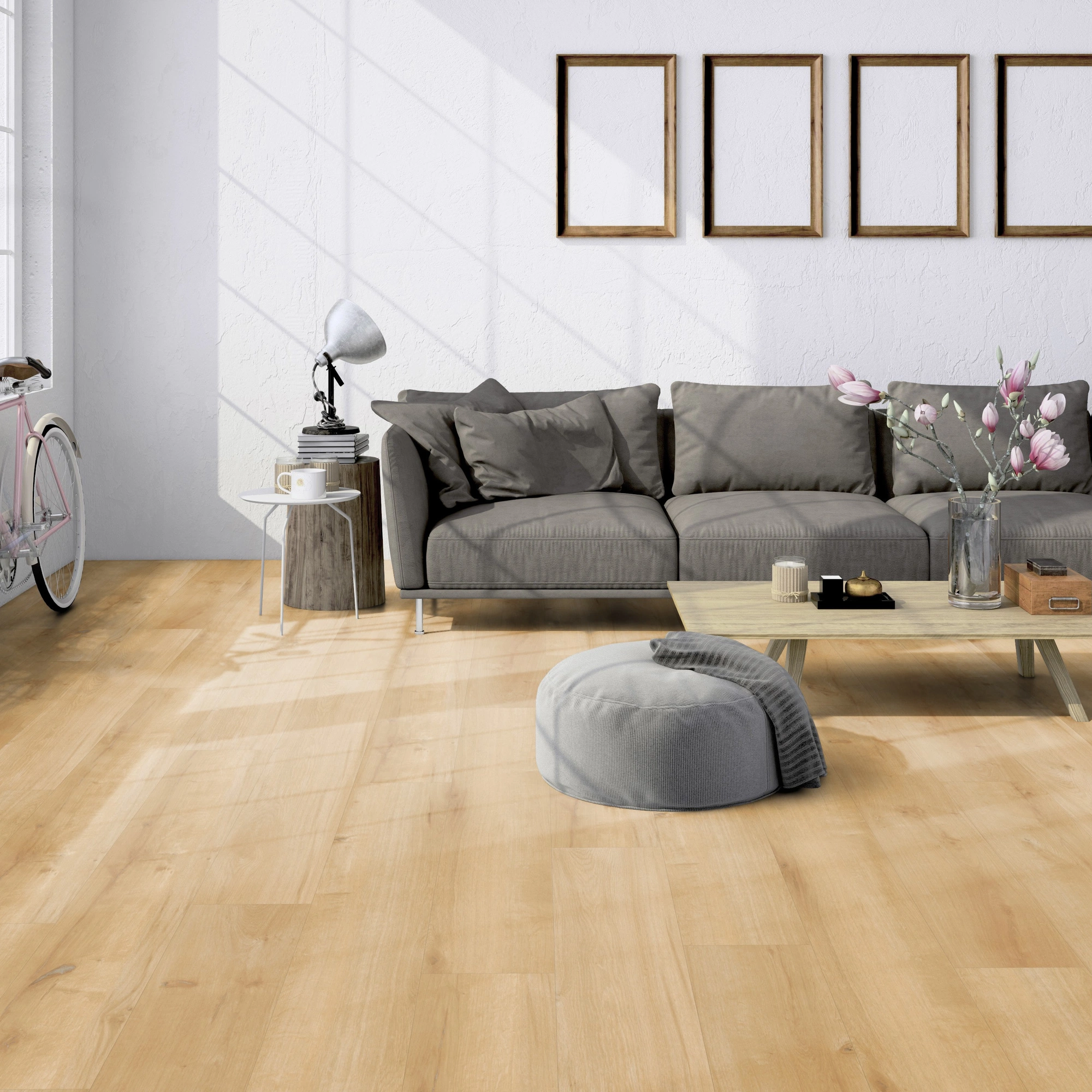 Milieubild Helles Wohnzimmer im Standwohnung - Friends by ter Hürne Klebe-Vinyl Eiche Paul Milieubild Helles Wohnzimmer im Standwohnung - Friends by ter Hürne 1188210100