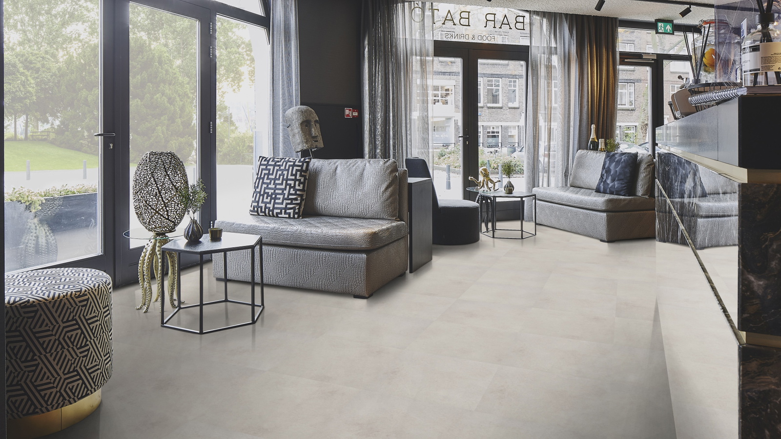 Milieubild Lounge in Hotelbar - Forbo Flooring 243650