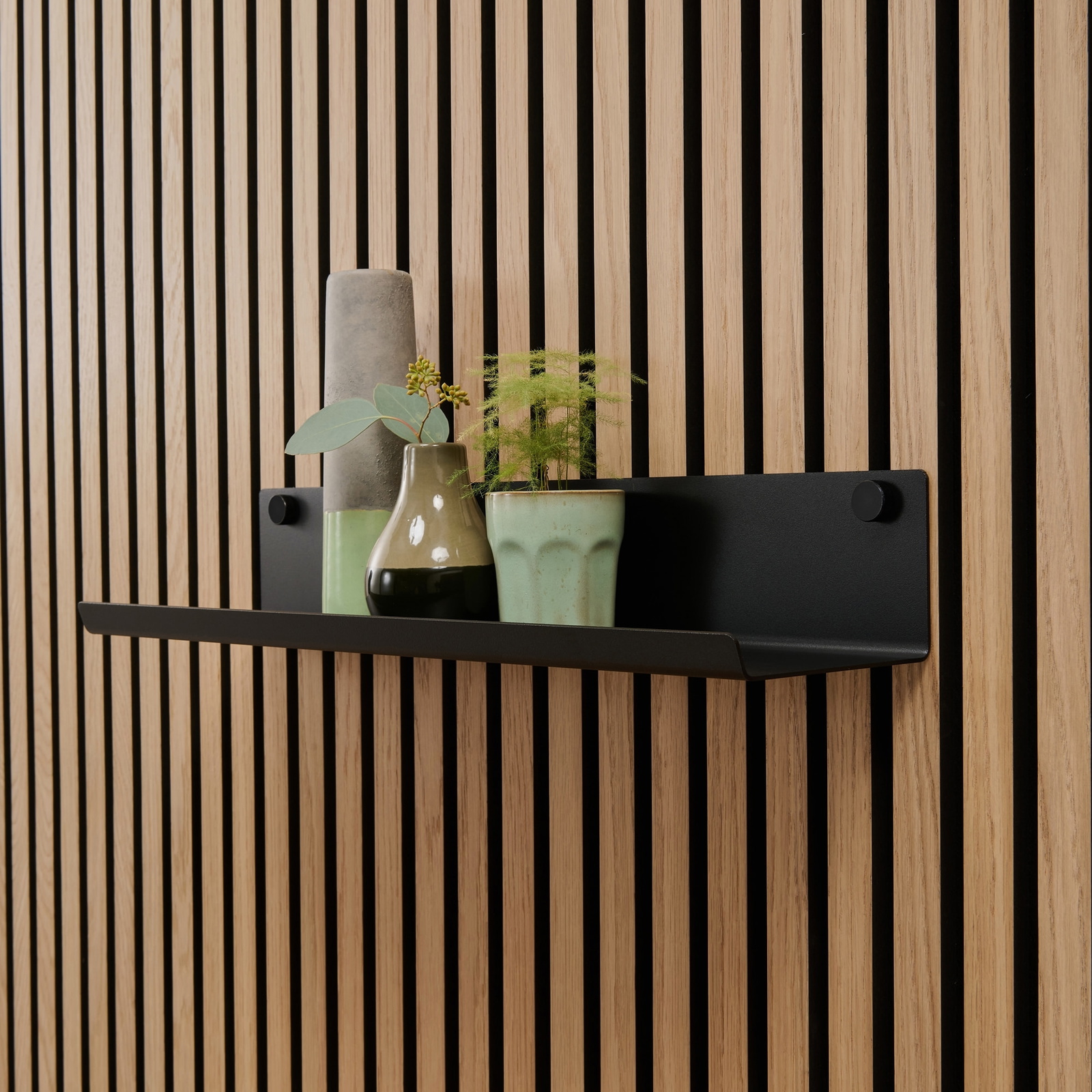 ter Hürne SilentDesign LivingWall Function Metallregal Arne Medium