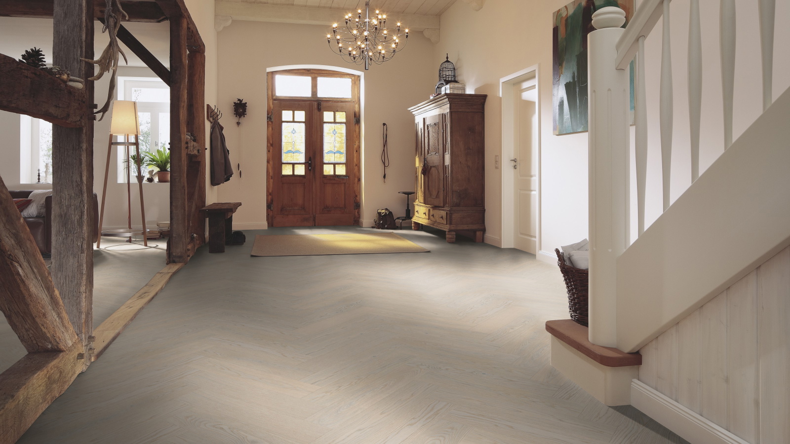 Milieubild Eingangsbereich mit Flur im Landhaus-Stil - MEISTER 500010-0700140-08927