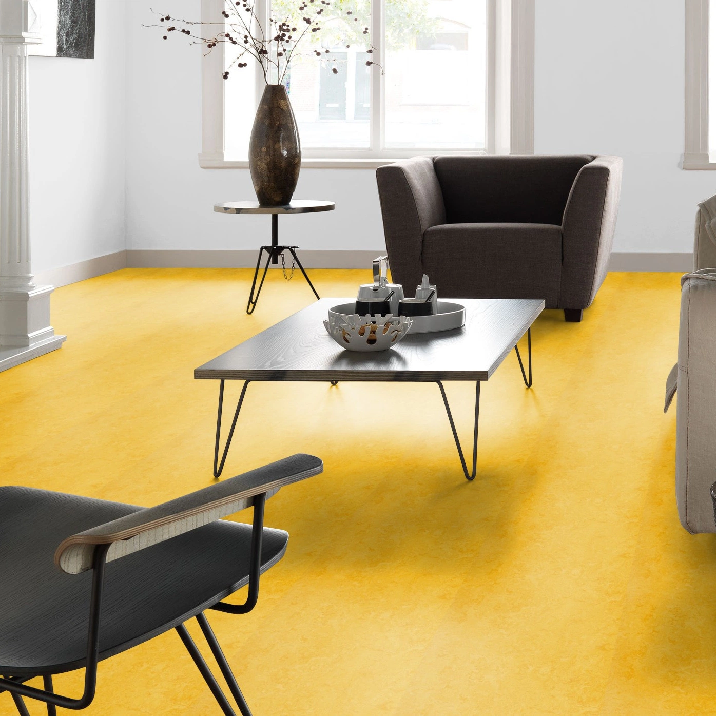 Forbo Flooring Linoleum Marmoleum Click Lemon Zest 333251 Forbo Flooring Linoleum Marmoleum Click Lemon Zest 333251