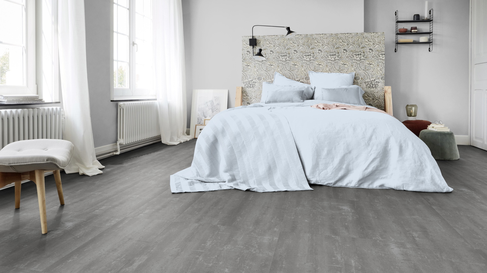 Milieubild Schlafzimmer in Stadtwohnung - Tarkett 260056010